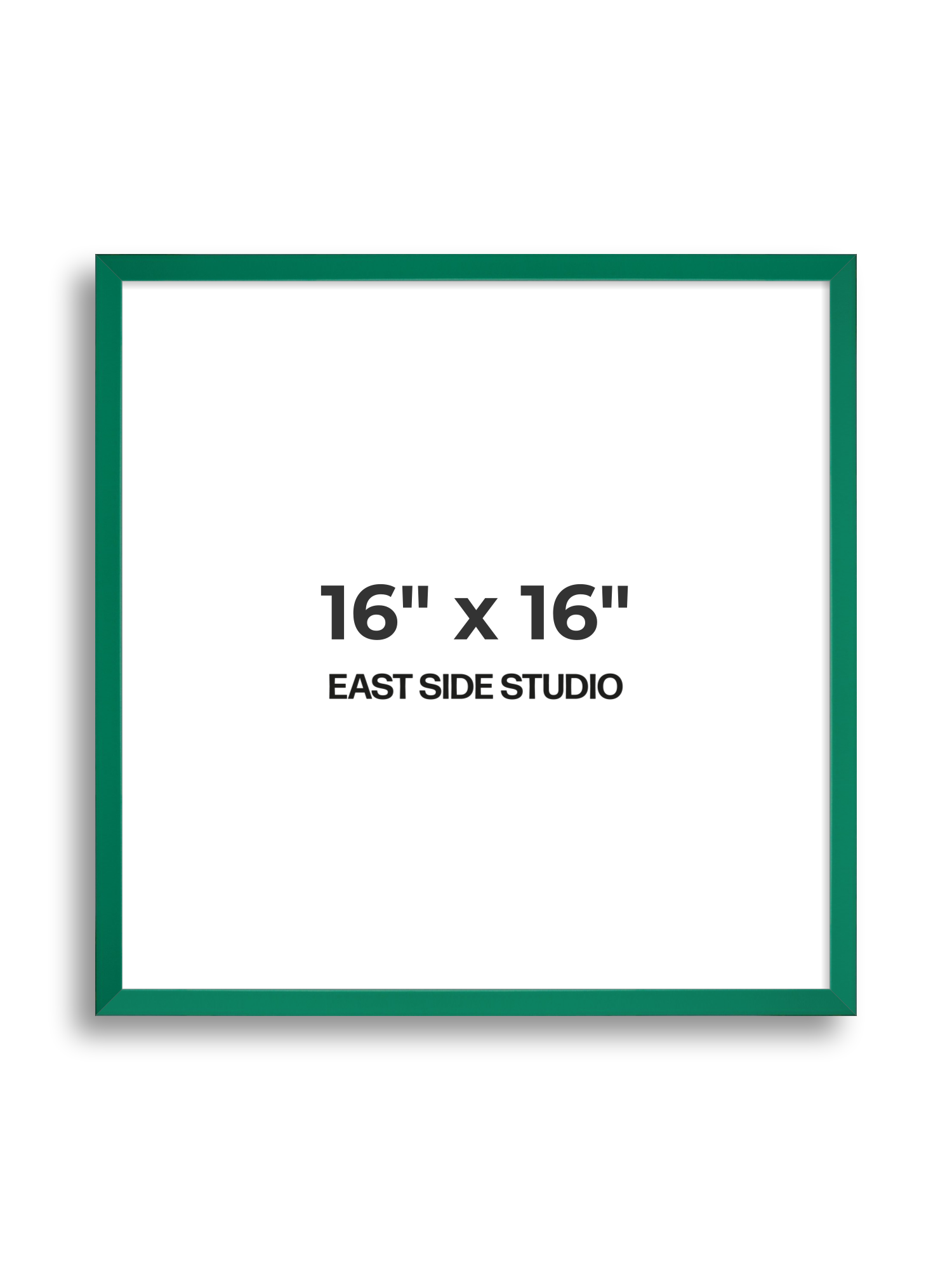 Emerald Green 16" x 16" picture frame
