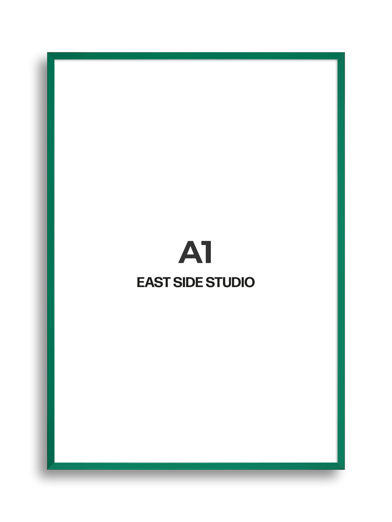Emerald Green A1 picture frame