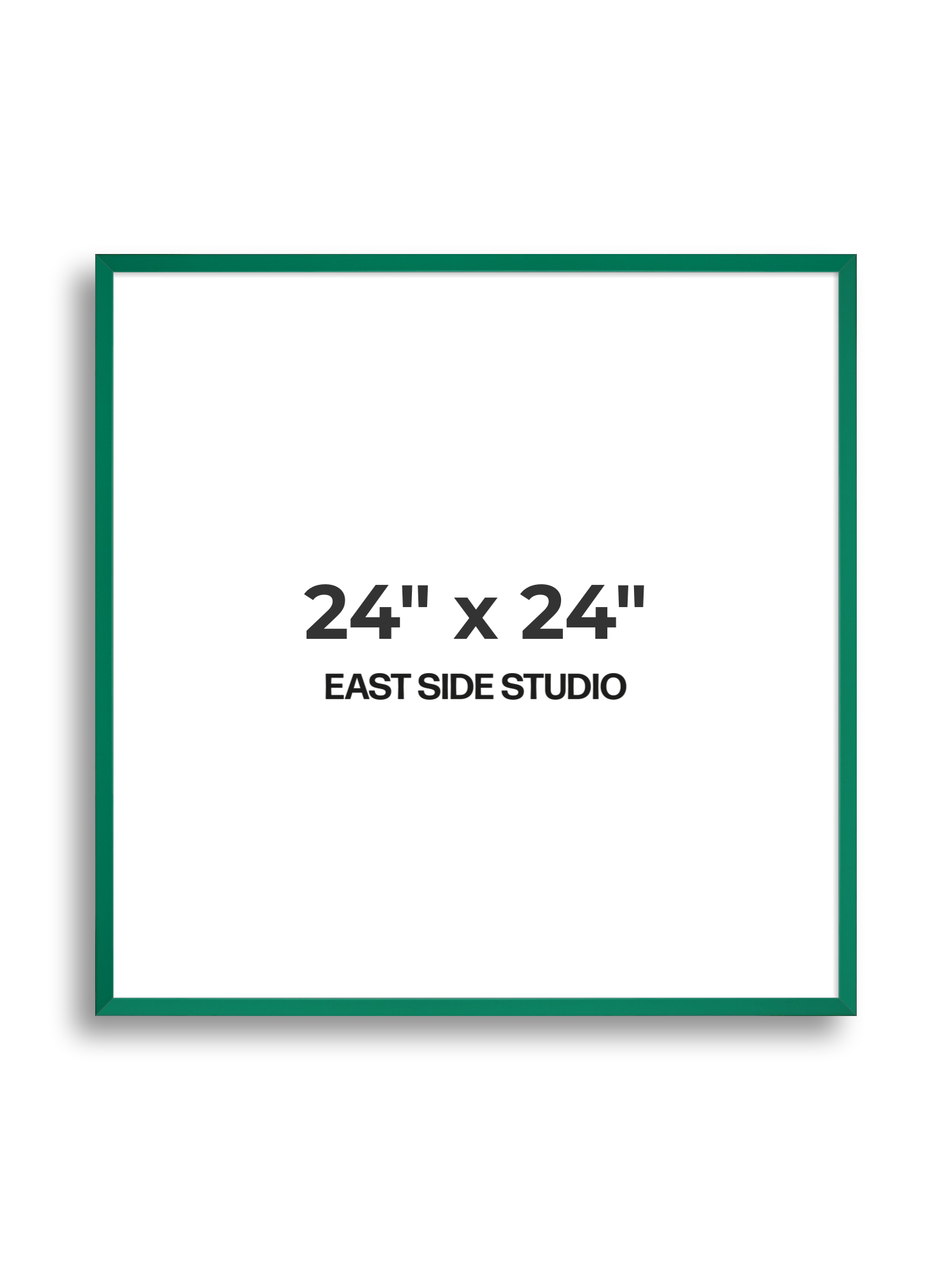 Emerald Green 24" x 24" picture frame