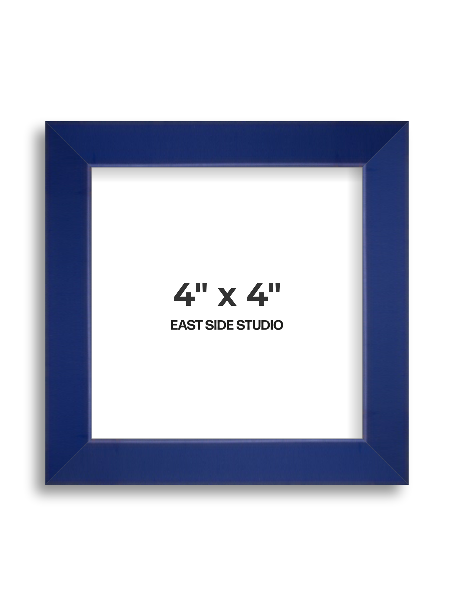 Cobalt Blue 4" x 4" picture frame
