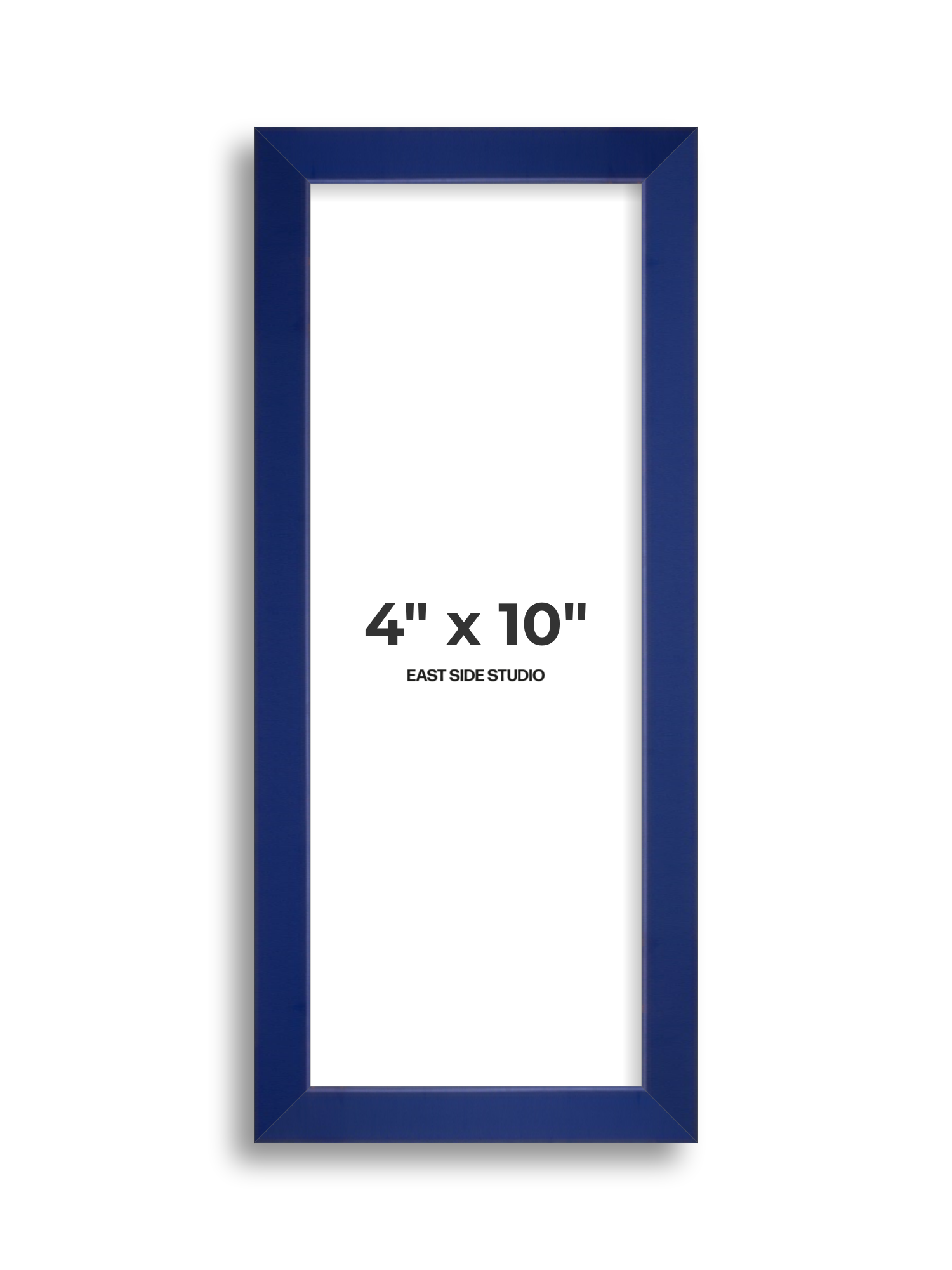 Cobalt Blue 4" x 10" picture frame