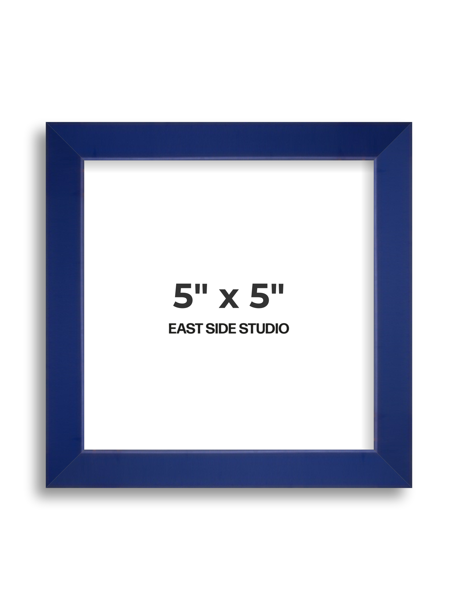 Cobalt Blue 5" x 5" picture frame