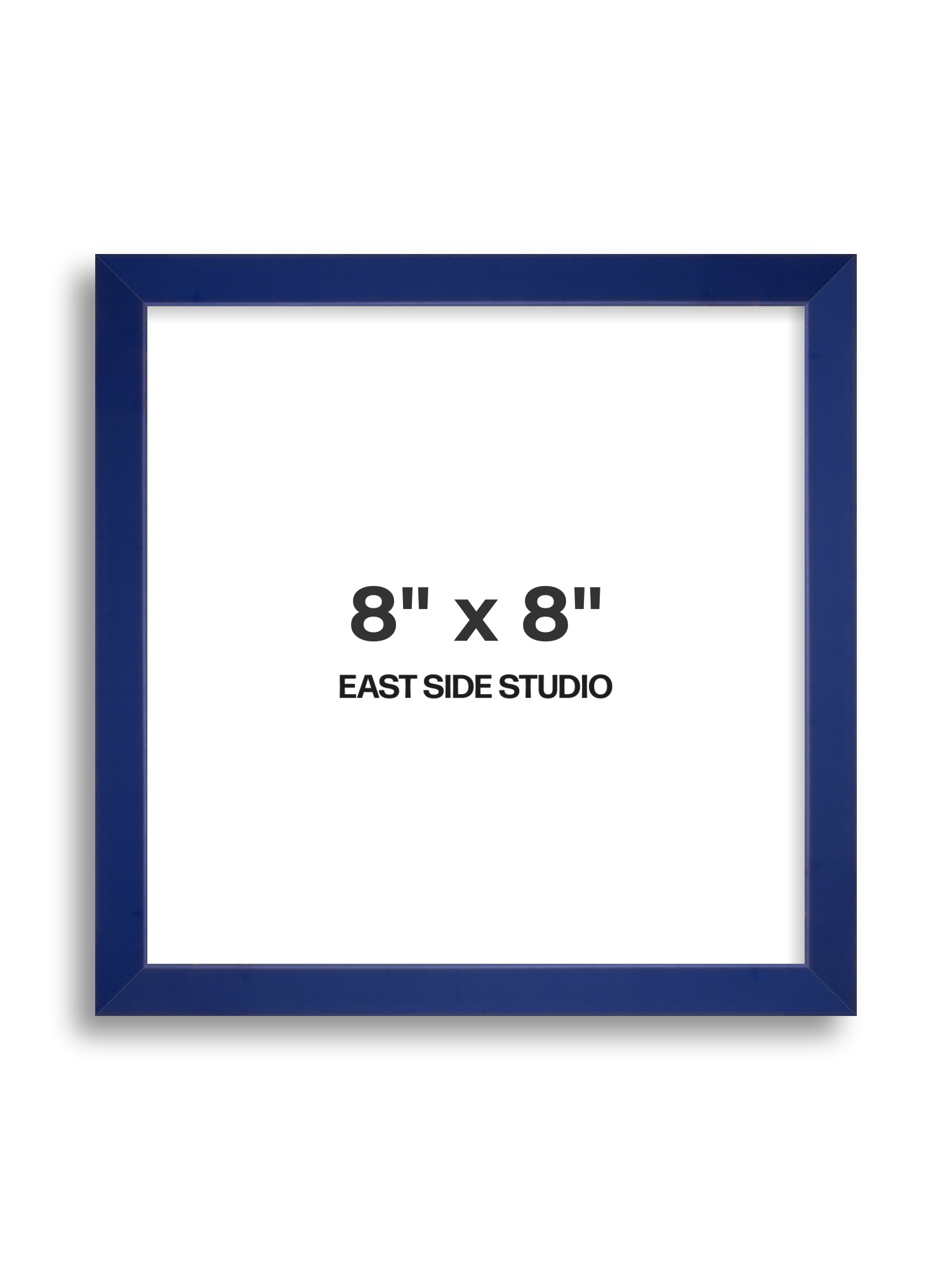 Cobalt Blue 8" x 8" picture frame