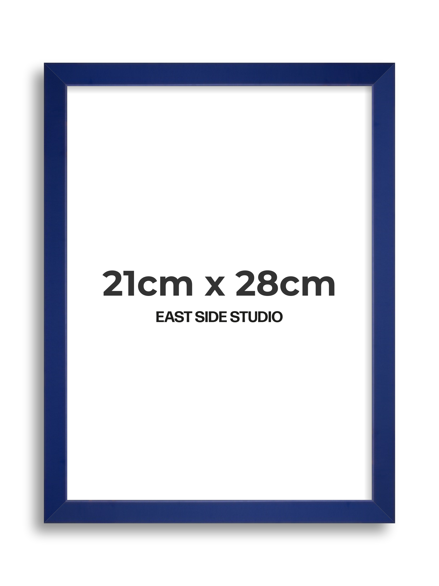 Cobalt Blue 21cm x 28cm picture frame