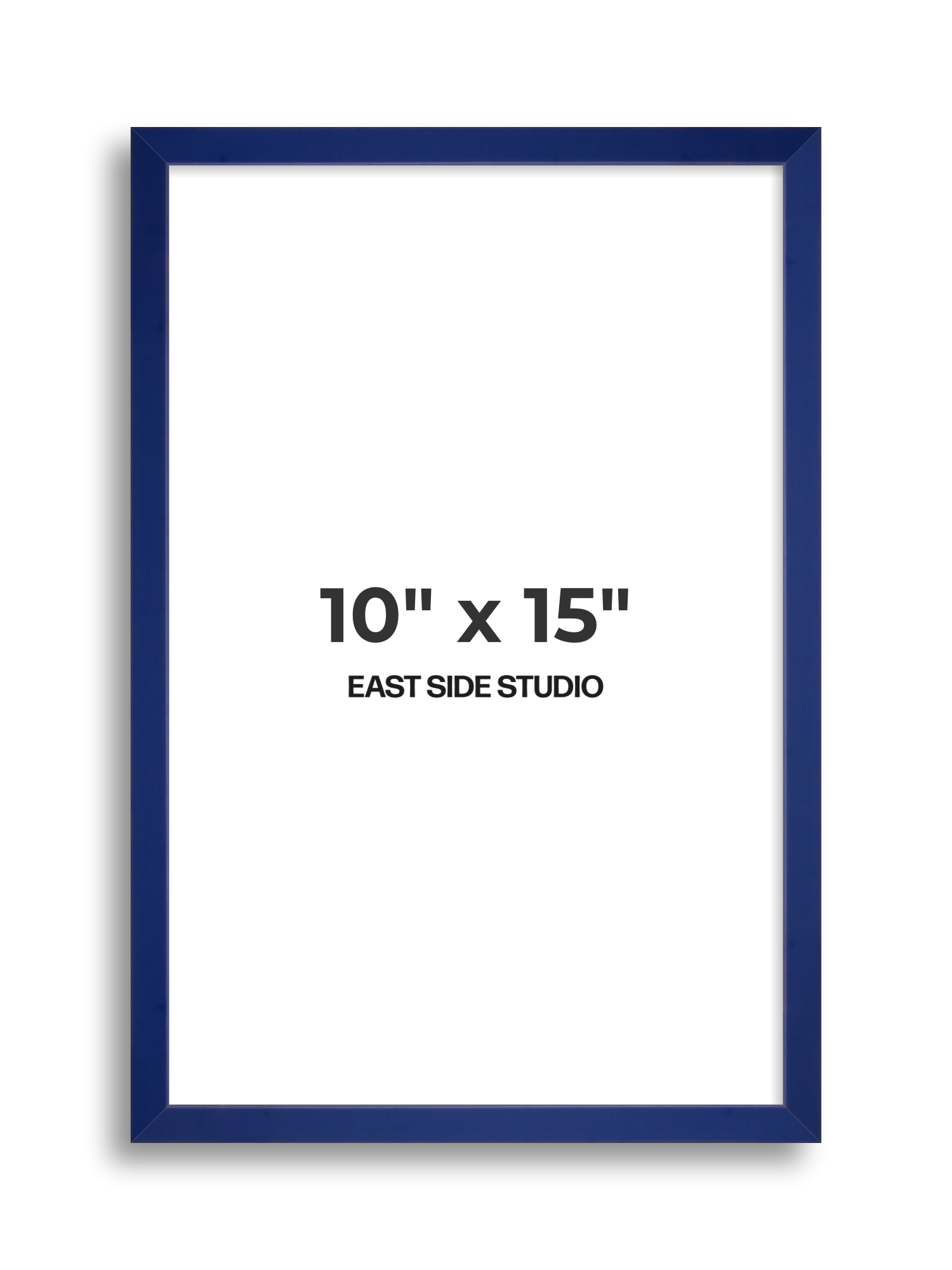 Cobalt Blue 10" x 15" picture frame