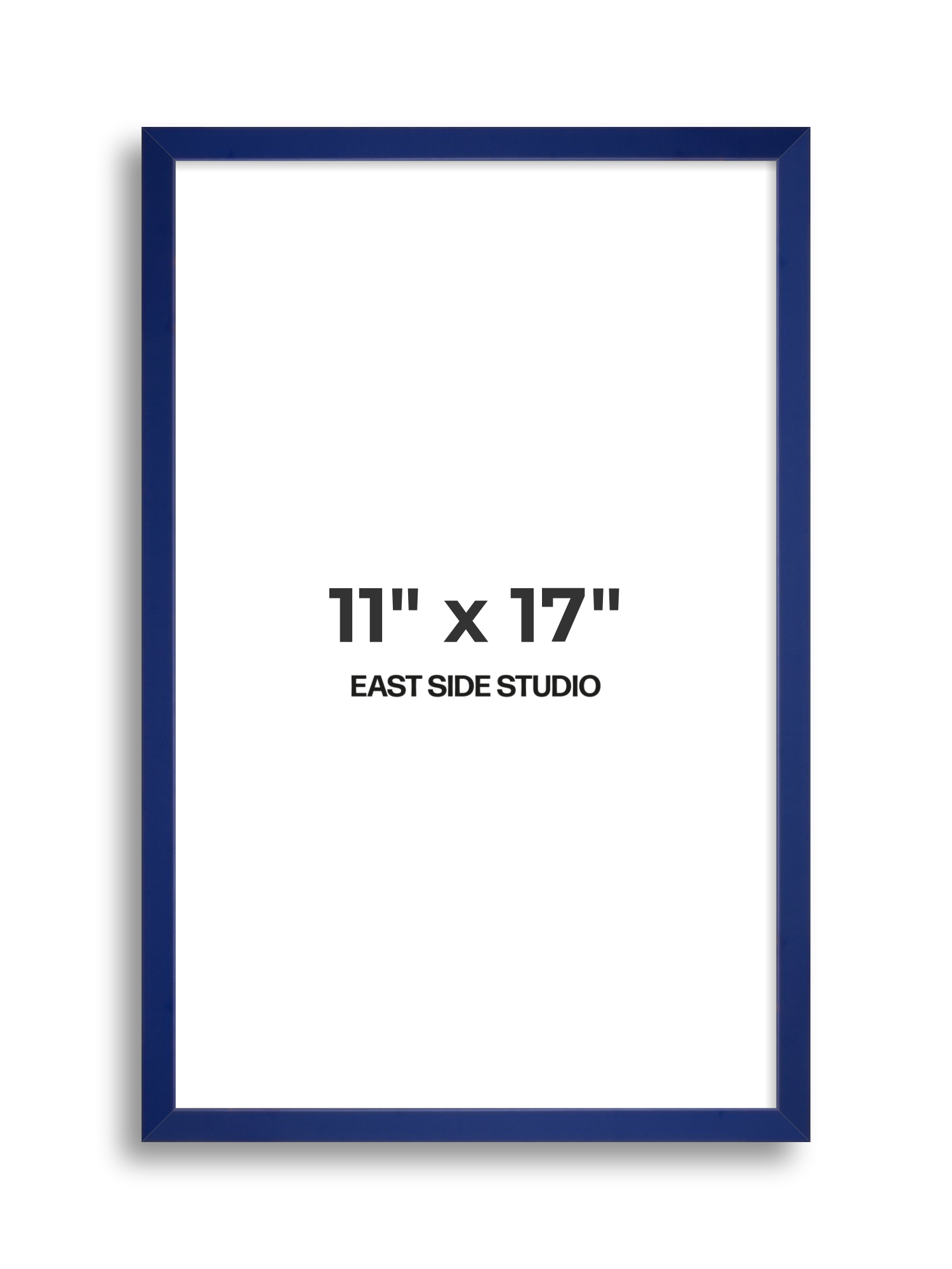 Cobalt Blue 11" x 17" picture frame