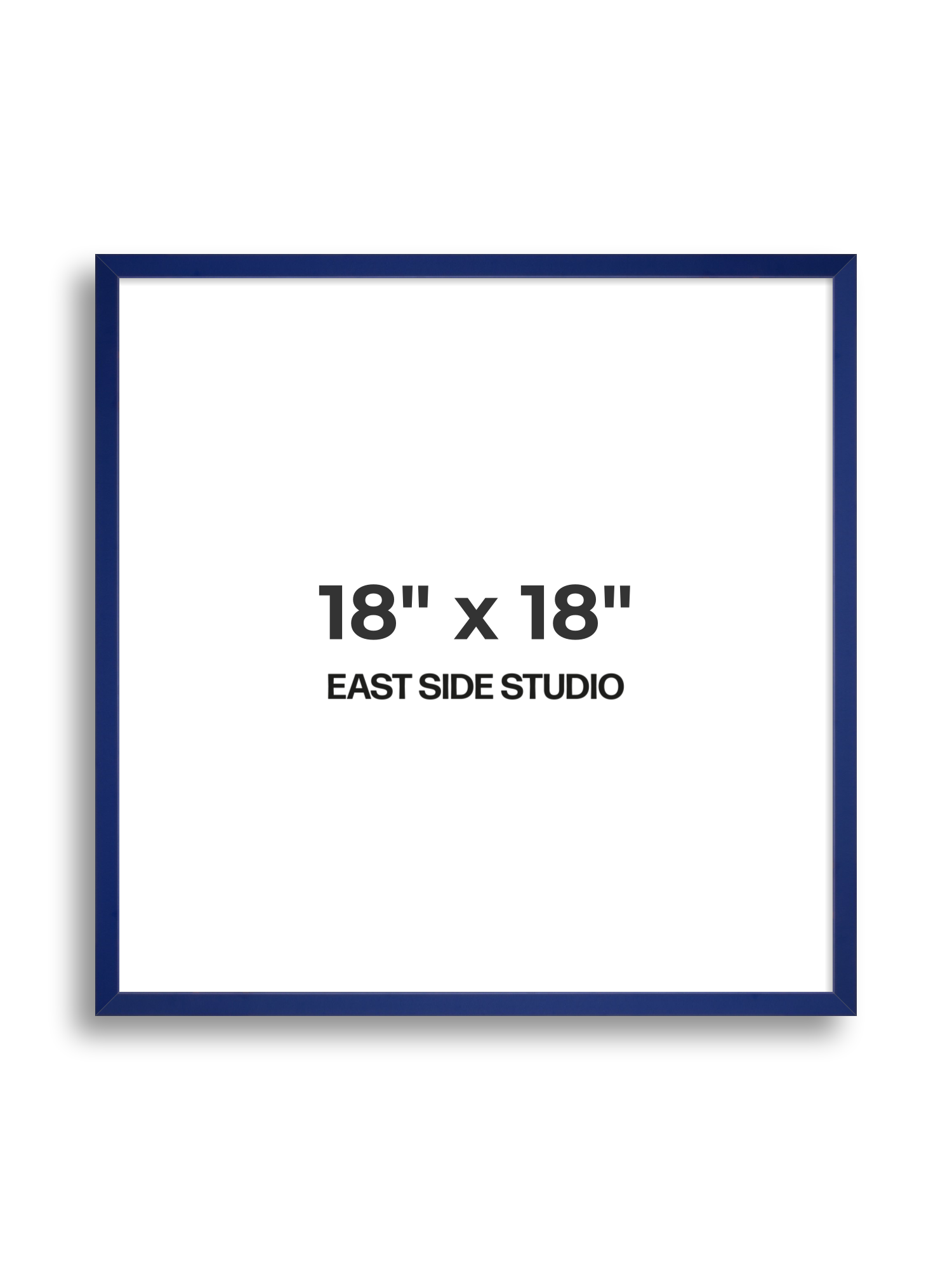 Cobalt Blue 18" x 18" picture frame