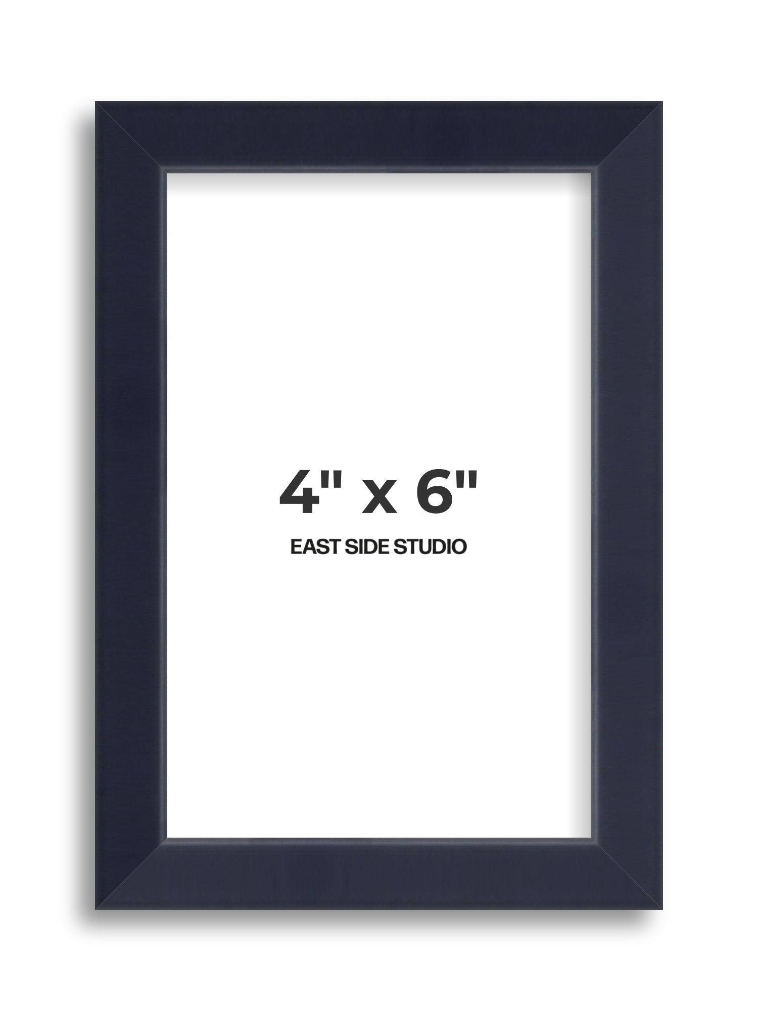 Navy Blue 4" x 6" picture frame