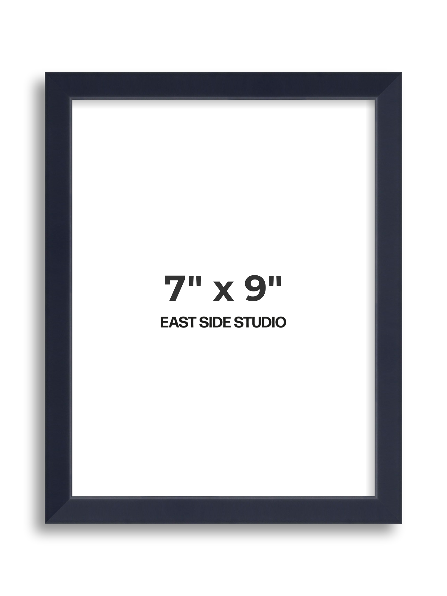 Navy Blue 7" x 9" picture frame