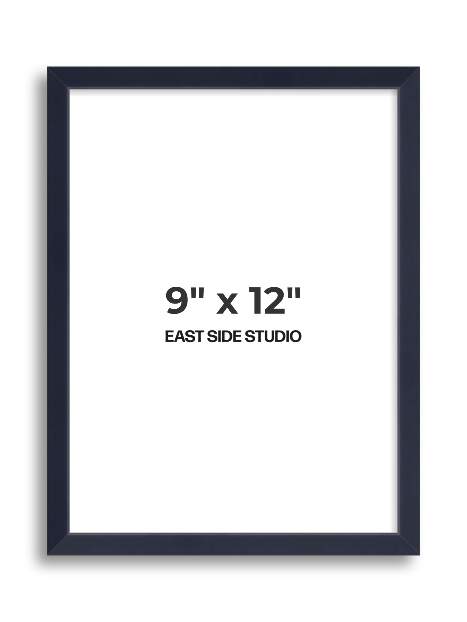 Navy Blue 9" x 12" picture frame