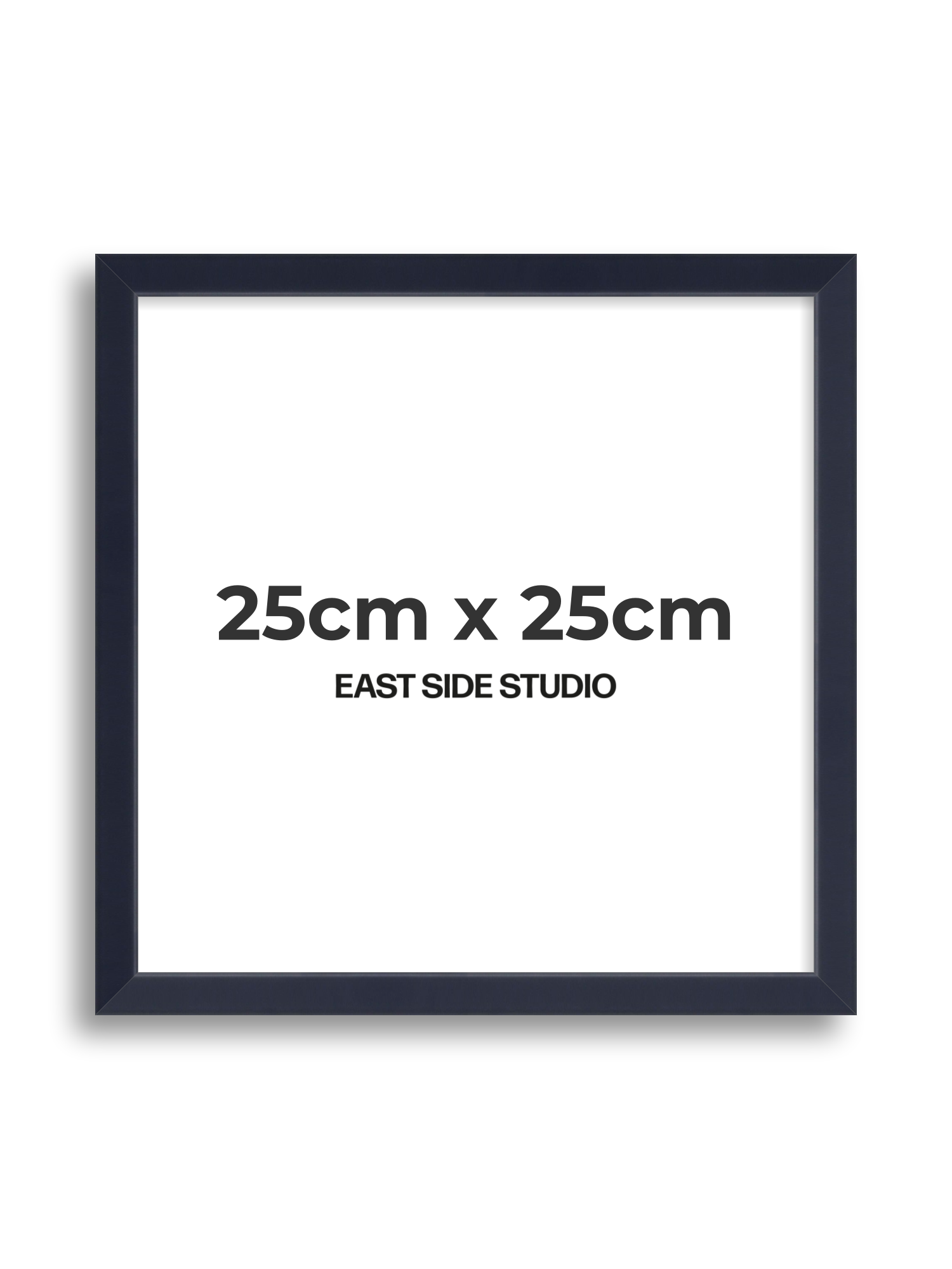 Navy Blue 25cm x 25cm picture frame