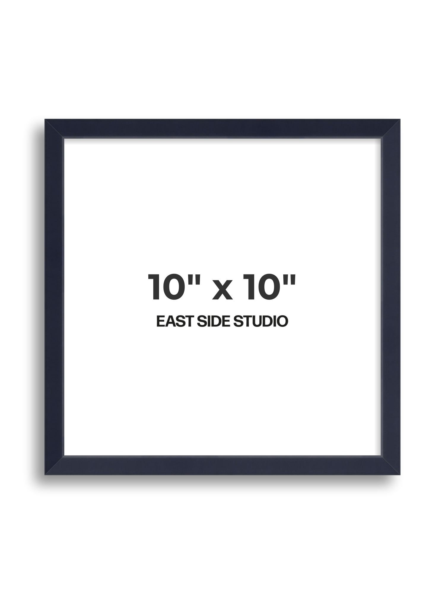 Navy Blue 10" x 10" picture frame