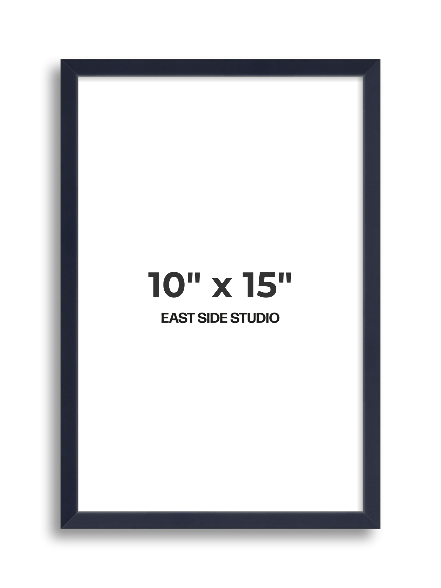Navy Blue 10" x 15" picture frame