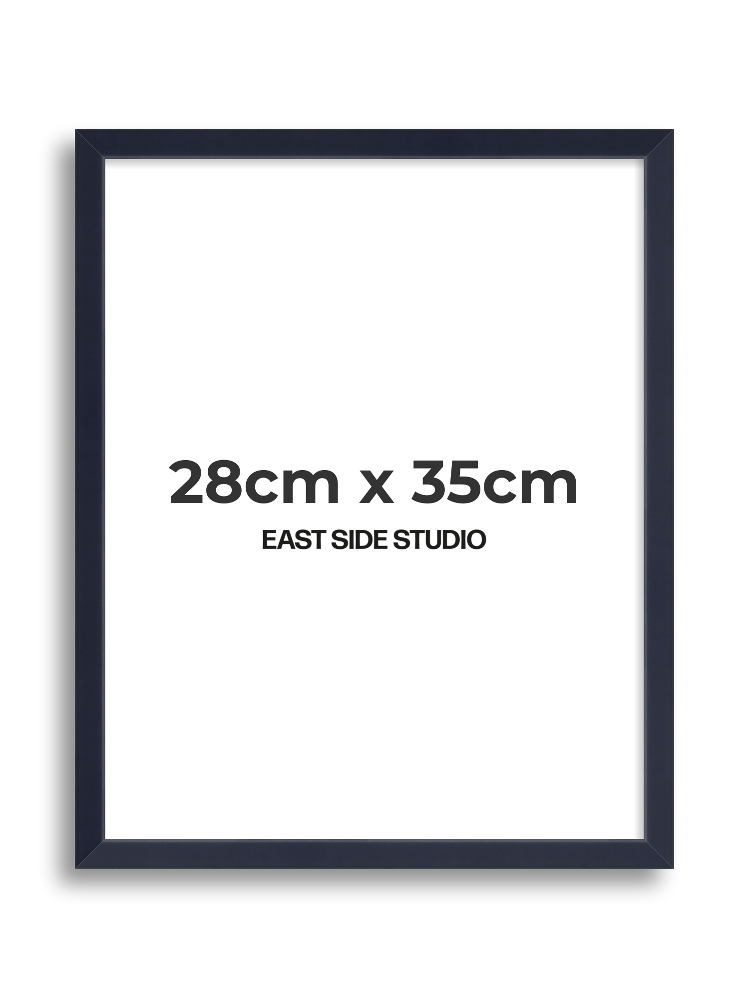 Navy Blue 28cm x 35cm picture frame