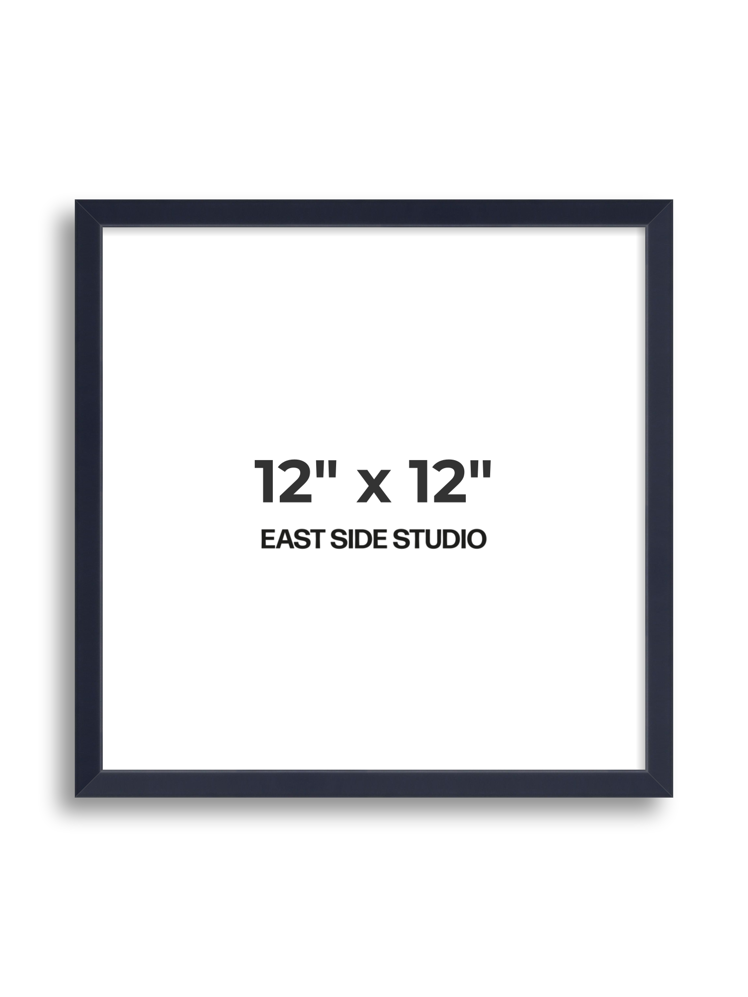 Navy Blue 12" x 12" picture frame