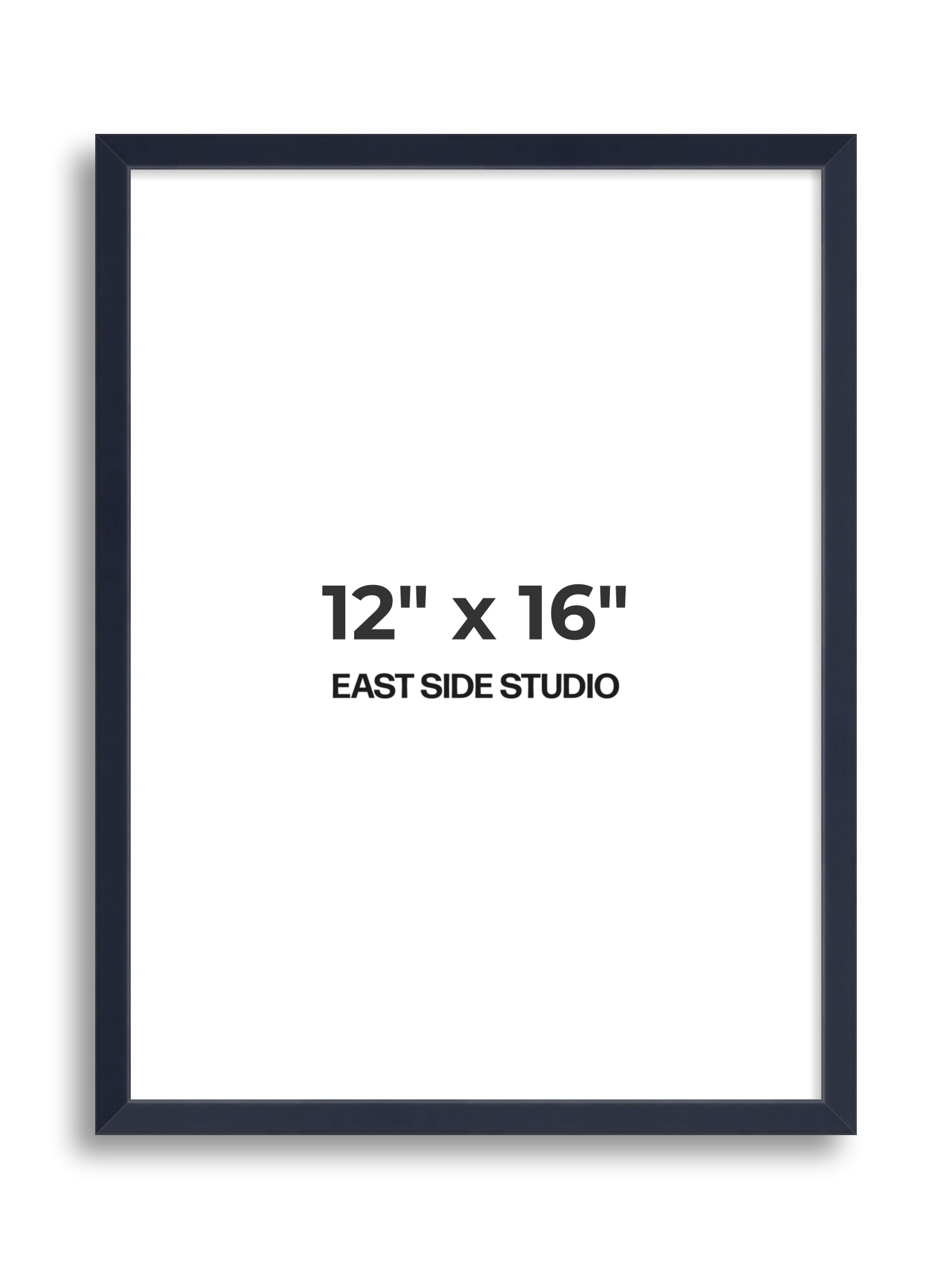 Navy Blue 12" x 16" picture frame