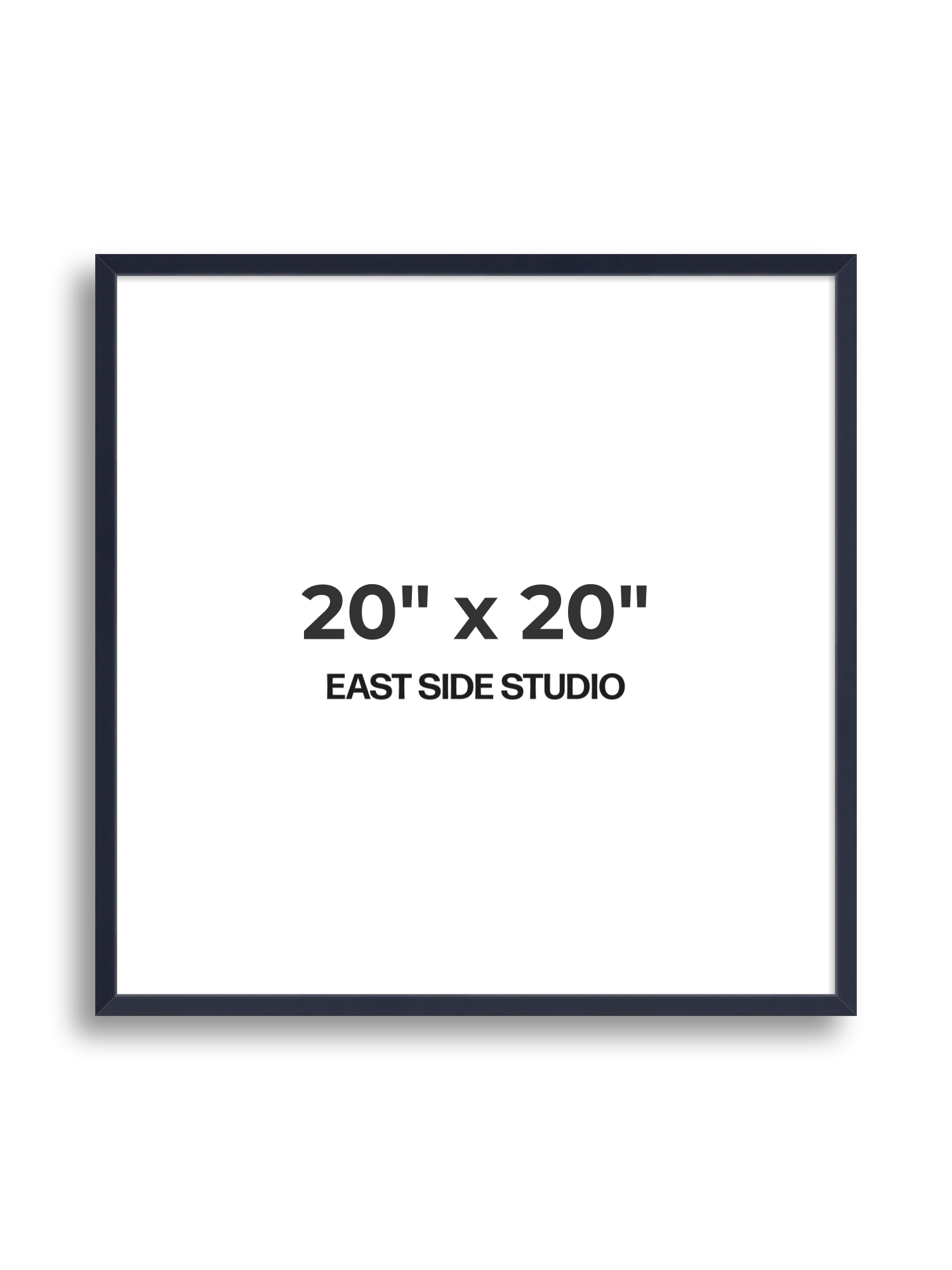 Navy Blue 20" x 20" picture frame