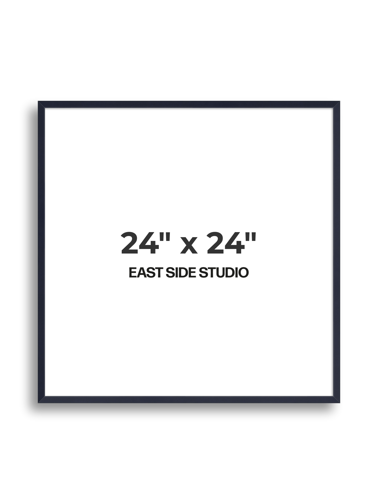 Navy Blue 24" x 24" picture frame