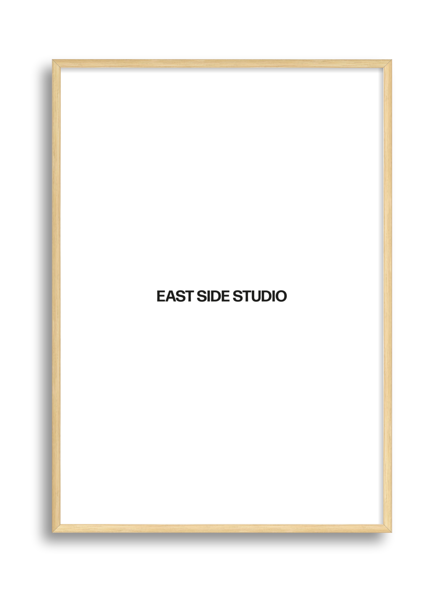 Solid Oak - Slim picture frame