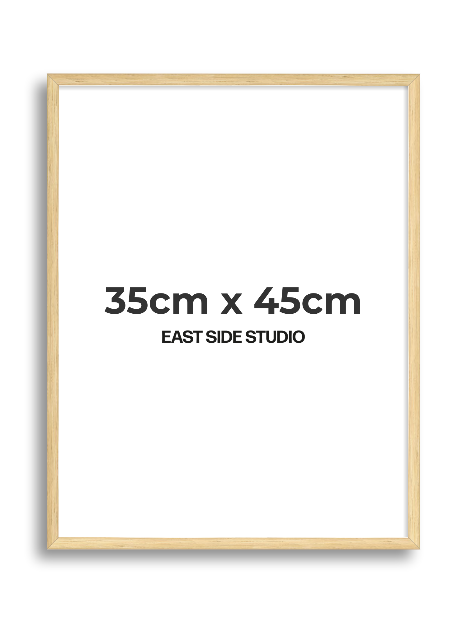 Solid Oak 35cm x 45cm picture frame
