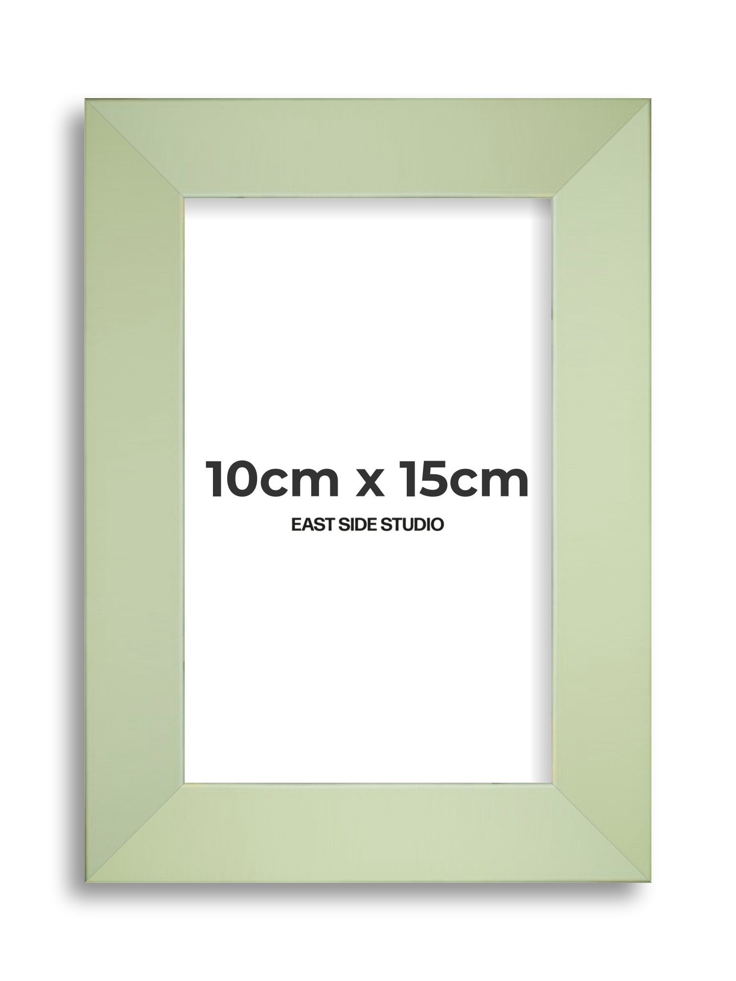 Pistachio Green 10cm x 15cm picture frame