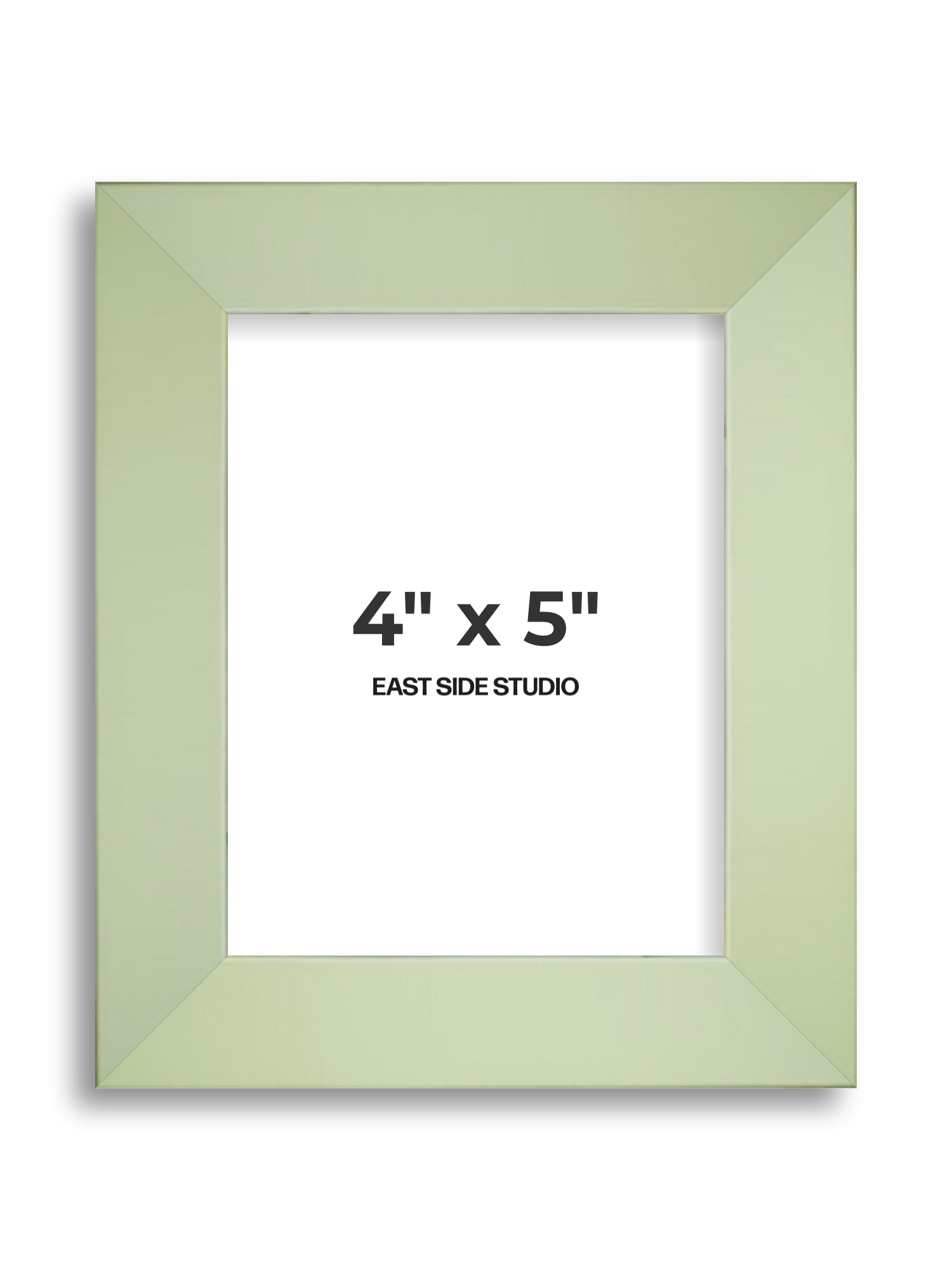 Pistachio Green 4" x 5" picture frame
