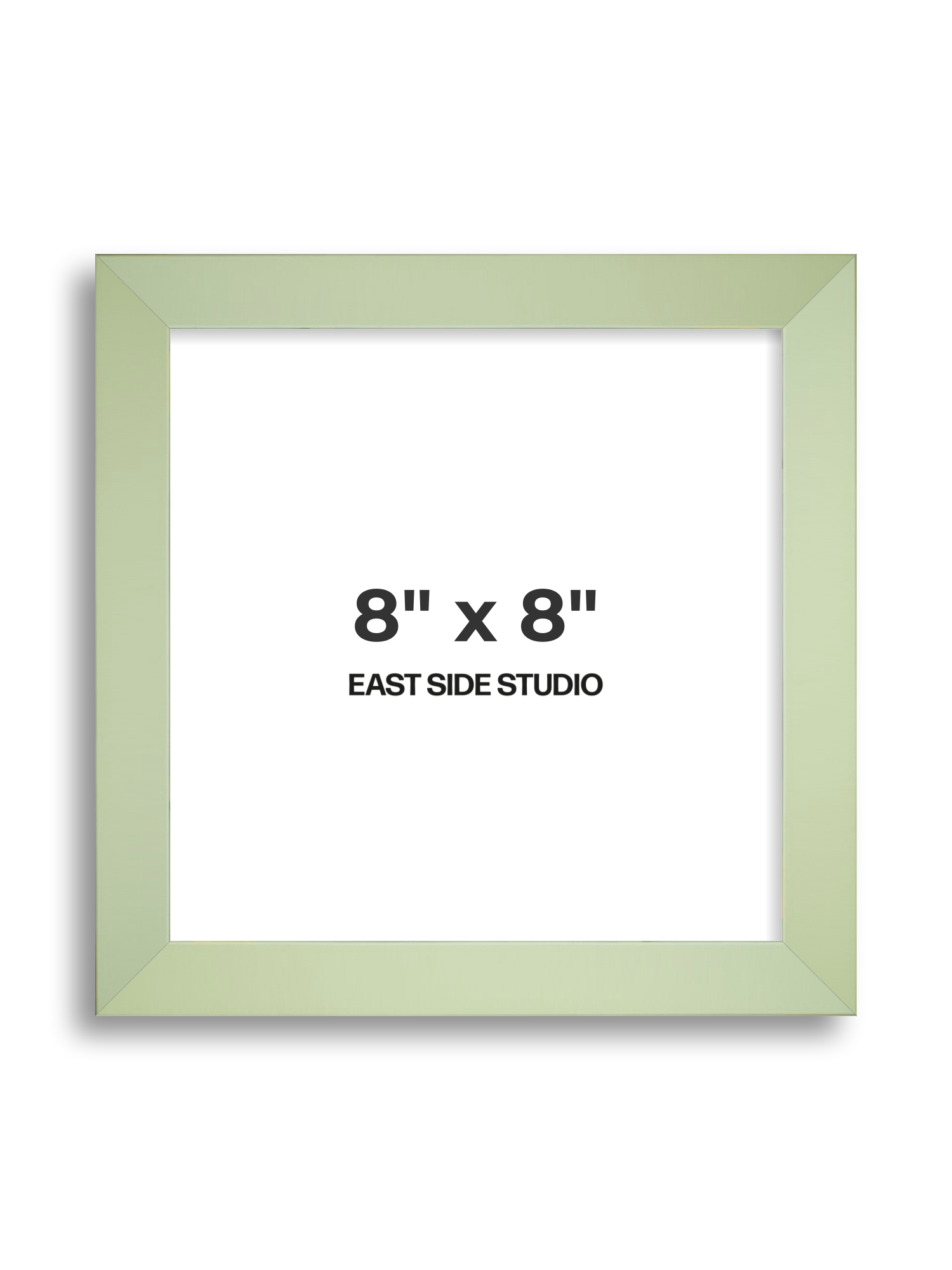 Pistachio Green 8" x 8" picture frame