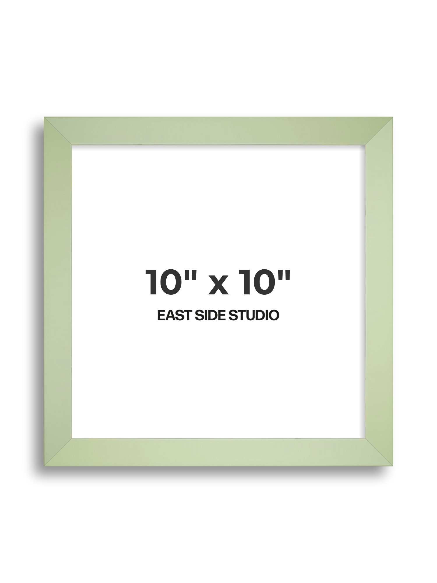 Pistachio Green 10" x 10" picture frame