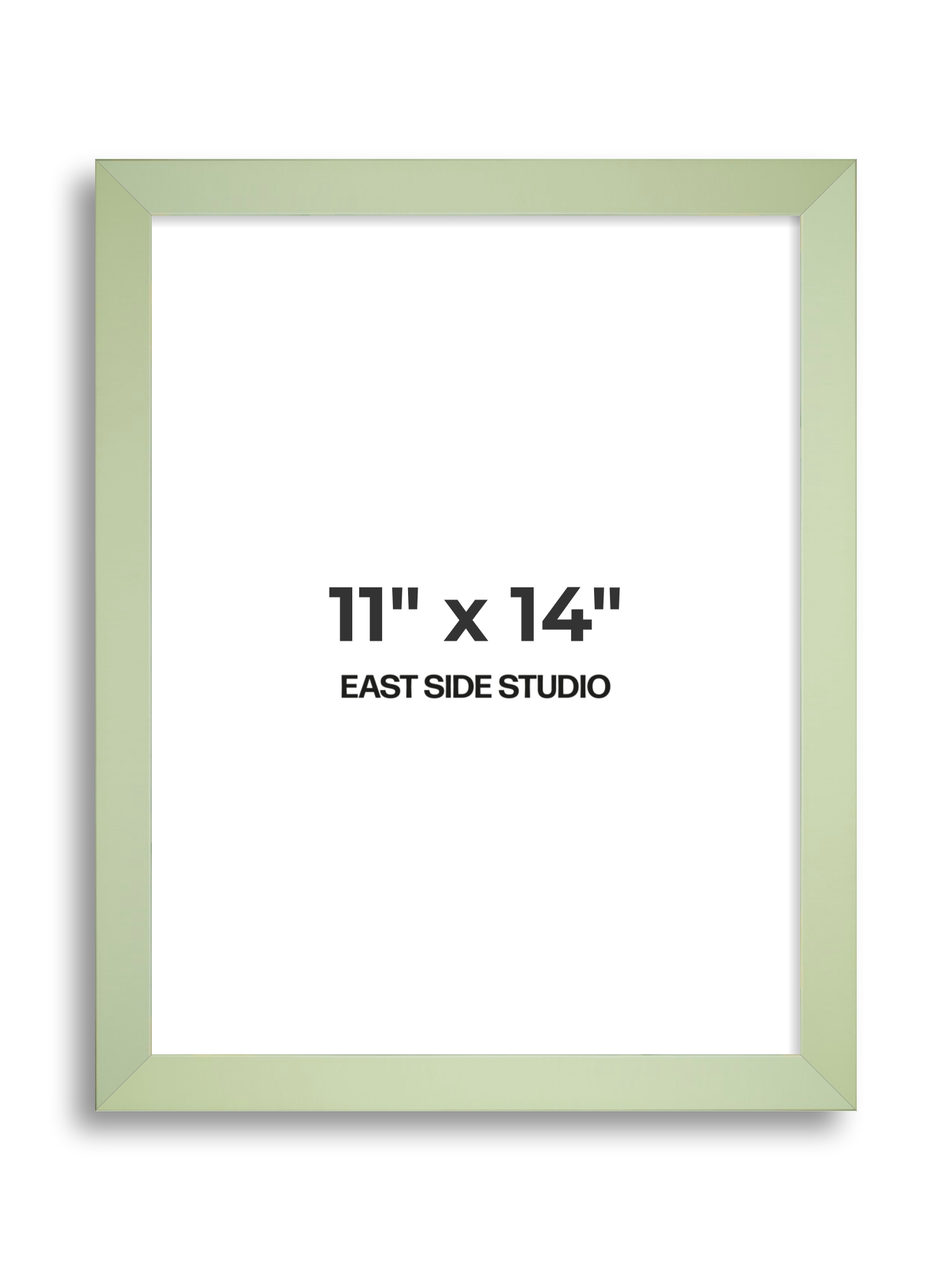 Pistachio Green 11" x 14" picture frame