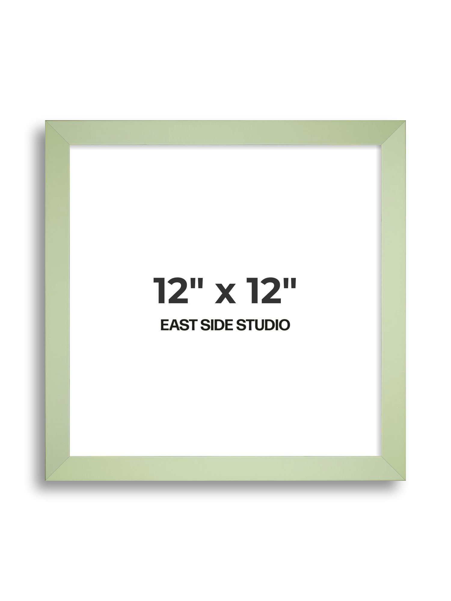 Pistachio Green 12" x 12" picture frame