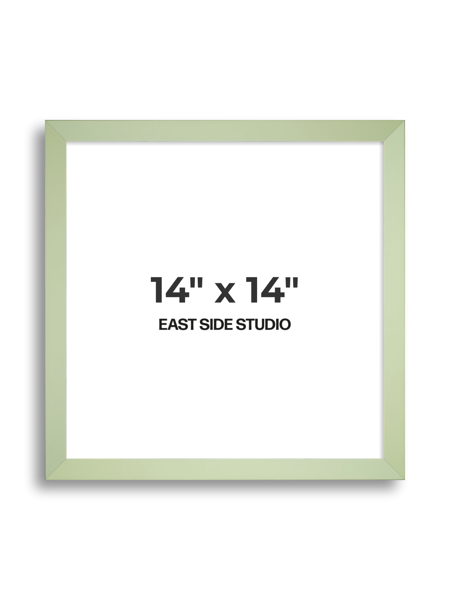 Pistachio Green 14" x 14" picture frame