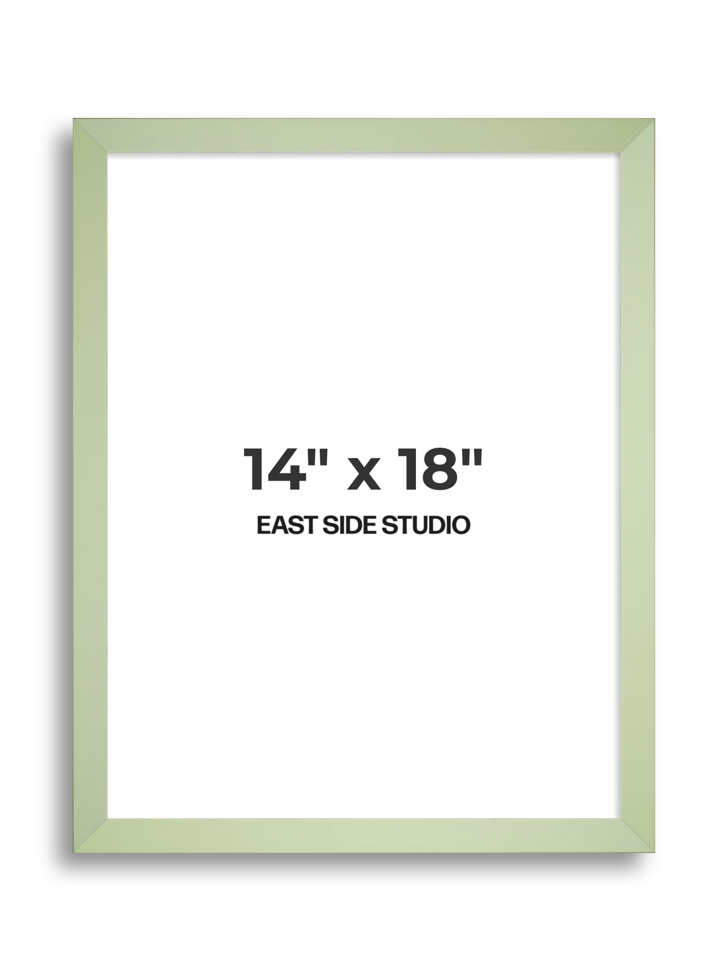 Pistachio Green 14" x 18" picture frame