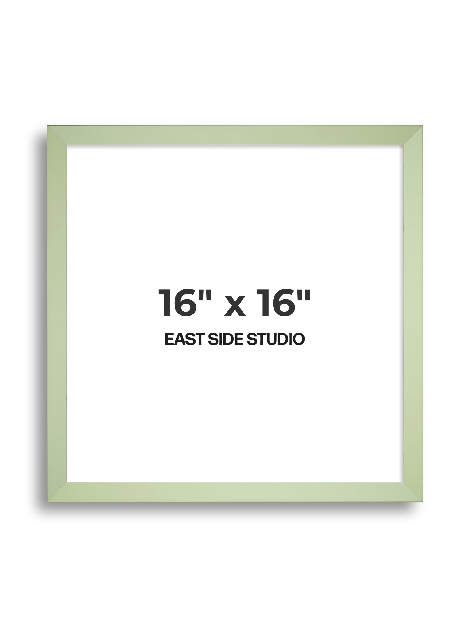 Pistachio Green 16" x 16" picture frame
