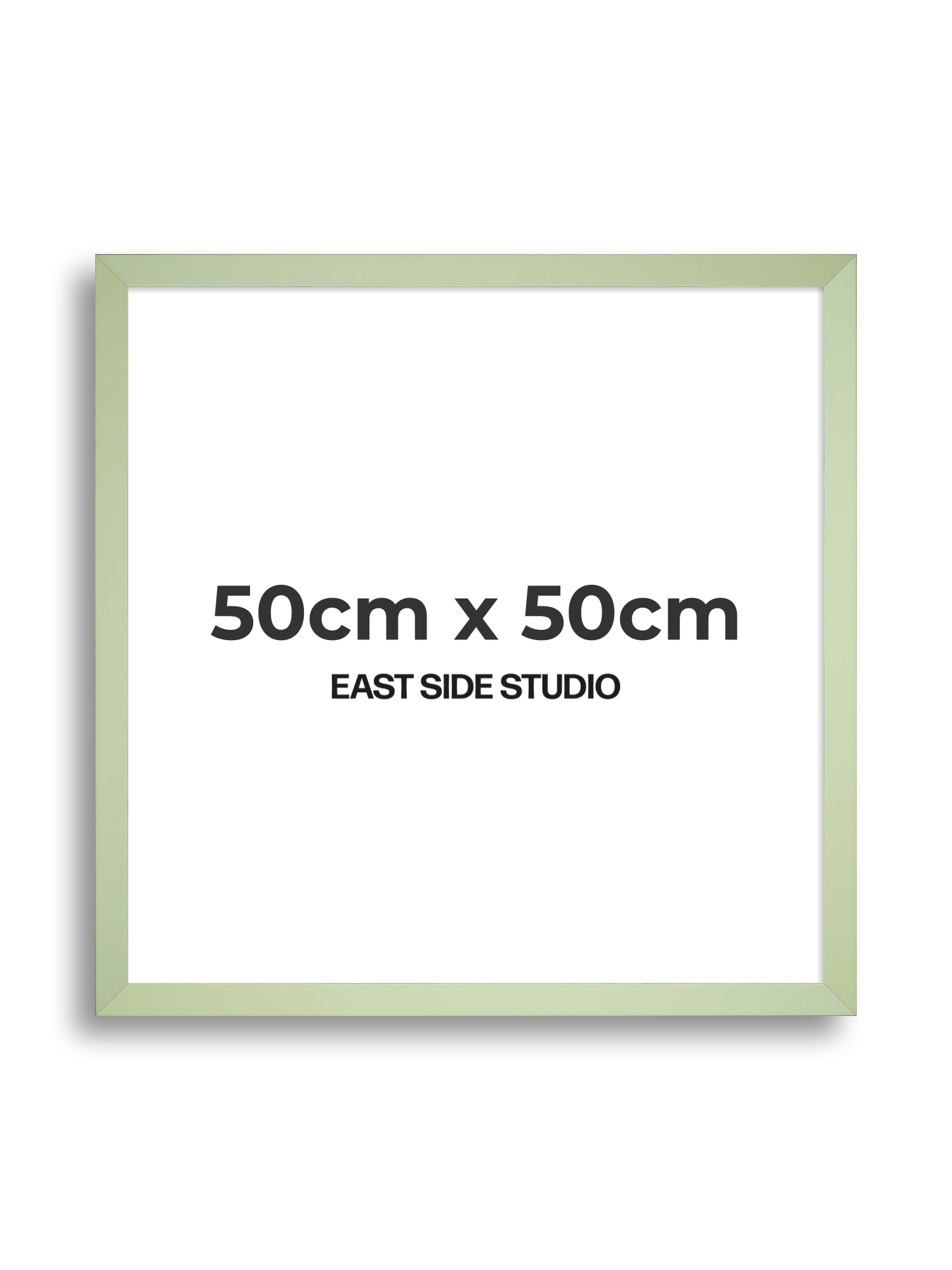 Pistachio Green 50cm x 50cm picture frame