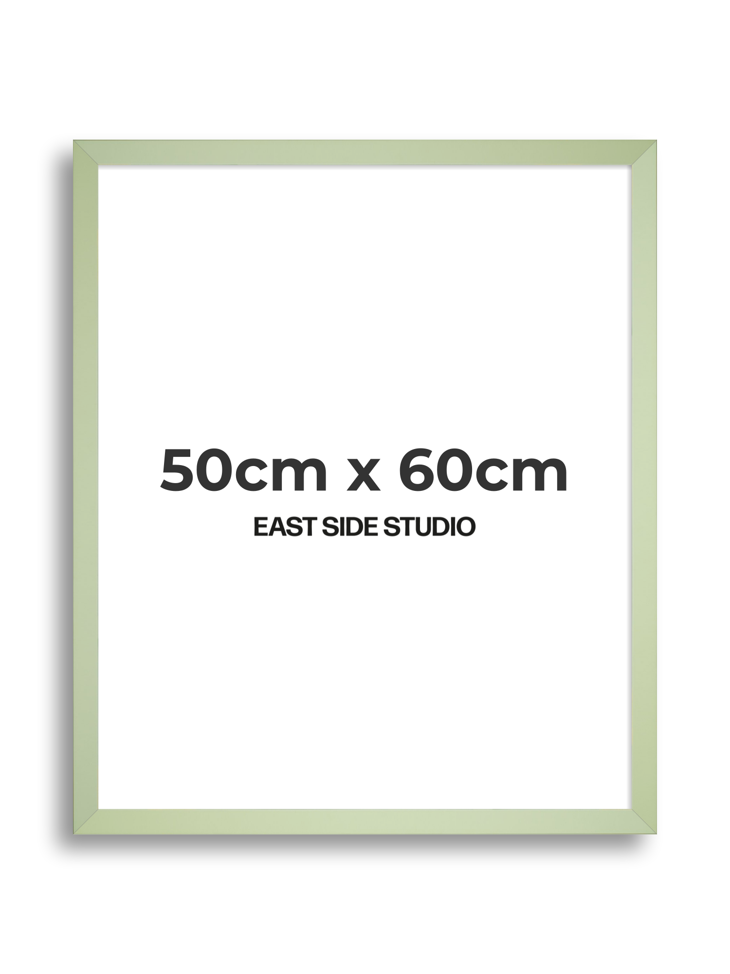 Pistachio Green 50cm x 60cm picture frame