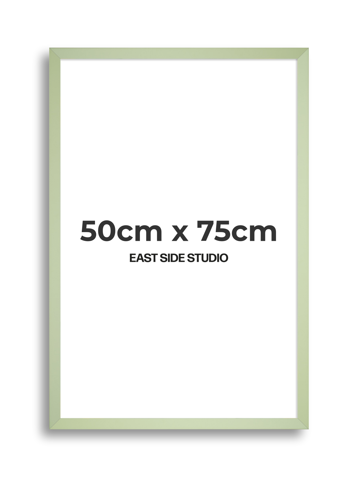 Pistachio Green 50cm x 75cm picture frame