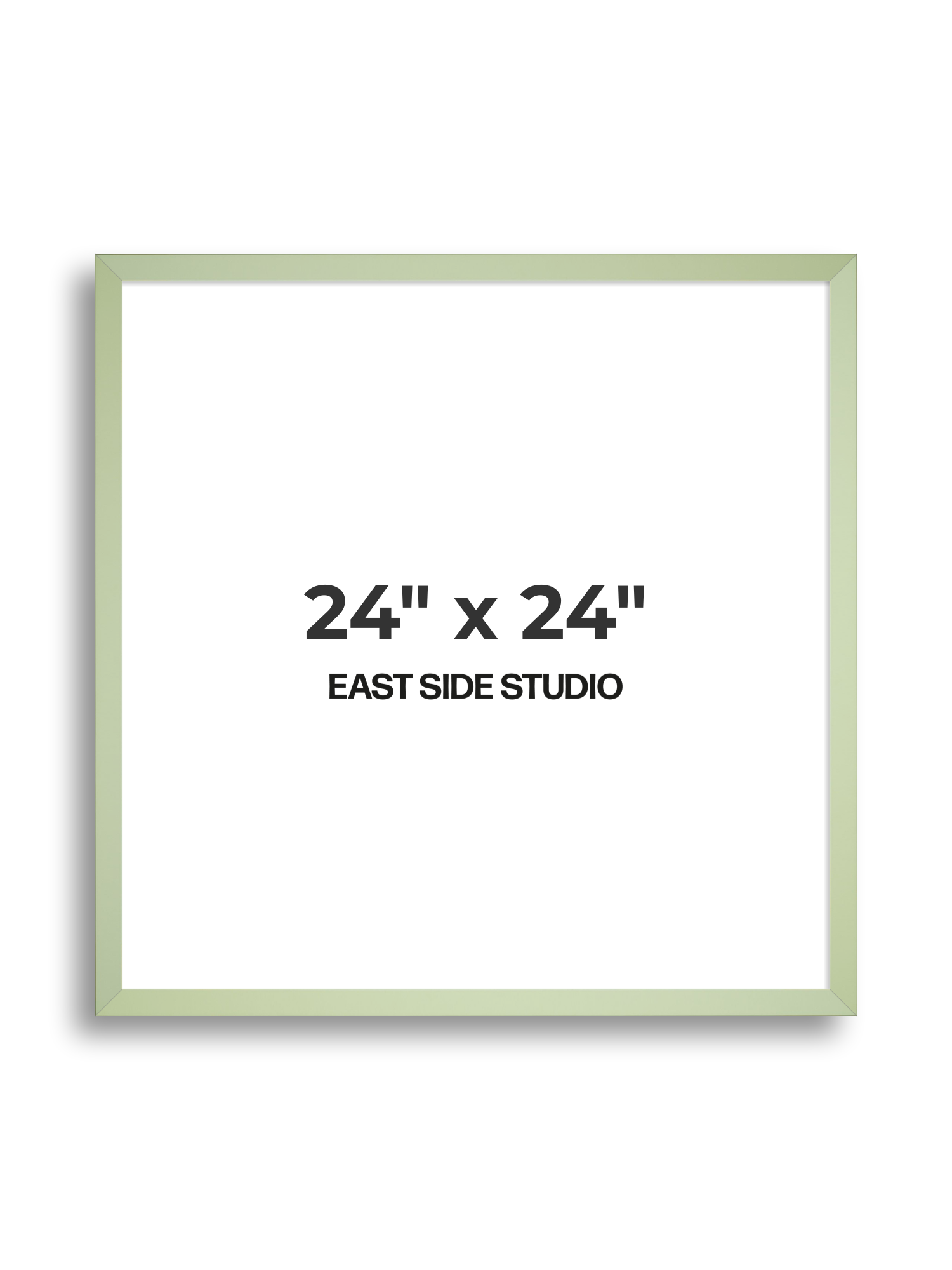 Pistachio Green 24" x 24" picture frame
