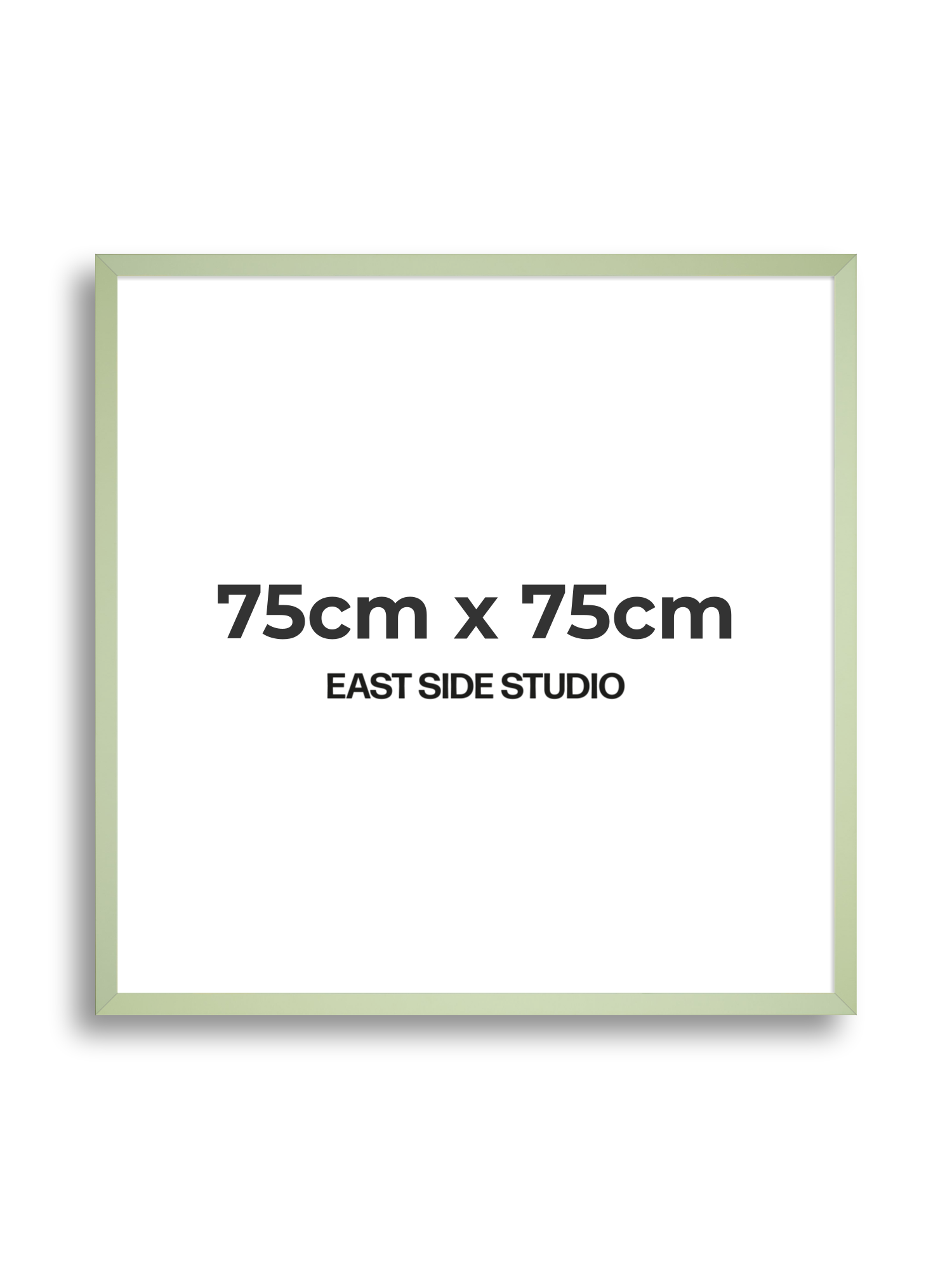 Pistachio Green 75cm x 75cm picture frame