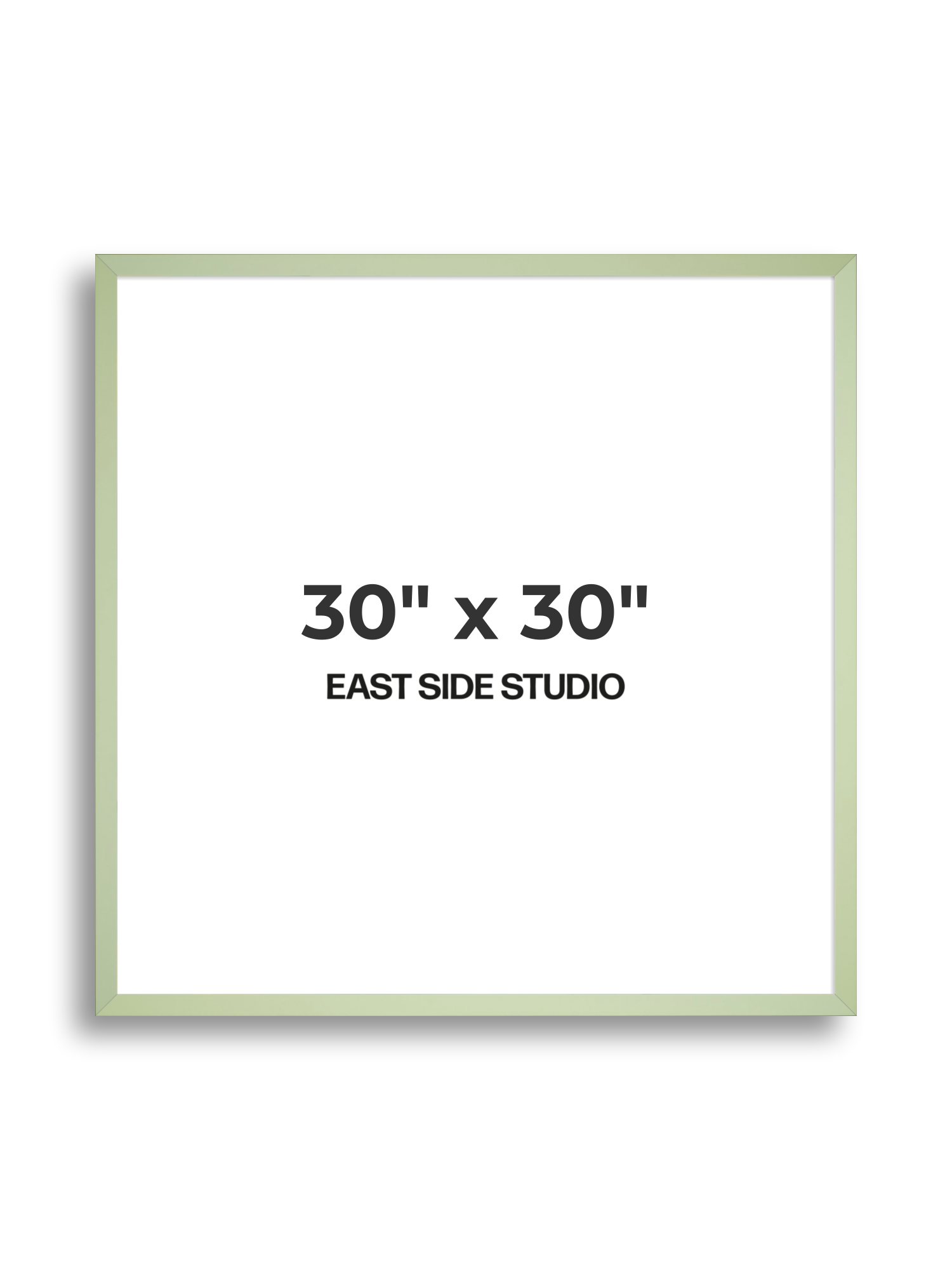 Pistachio Green 30" x 30" picture frame