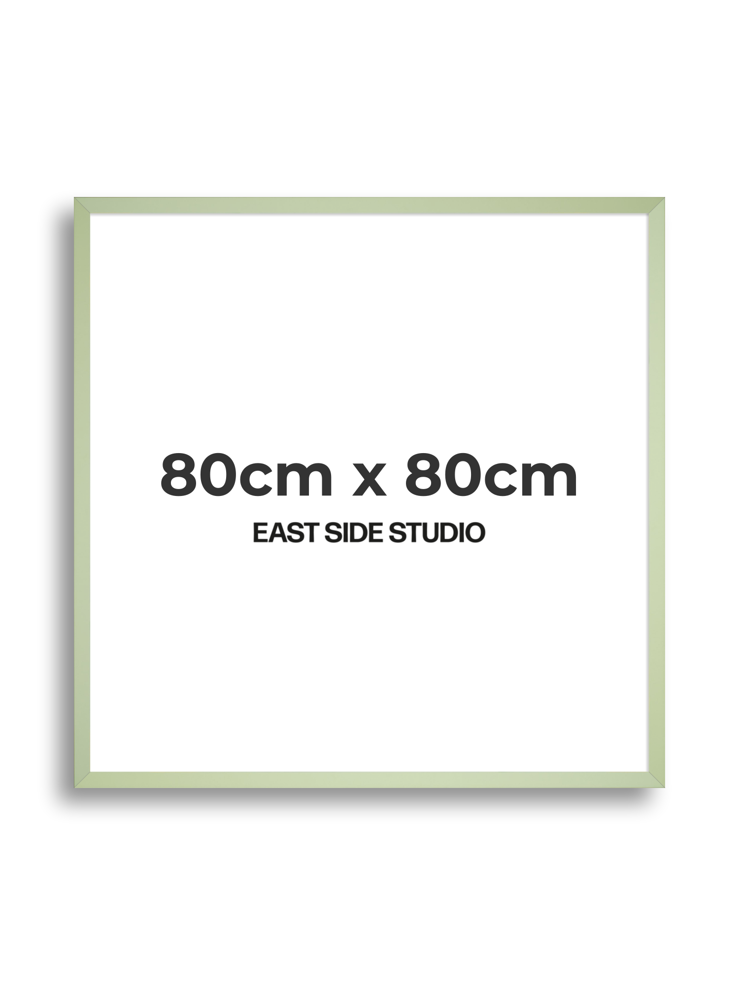 Pistachio Green 80cm x 80cm picture frame