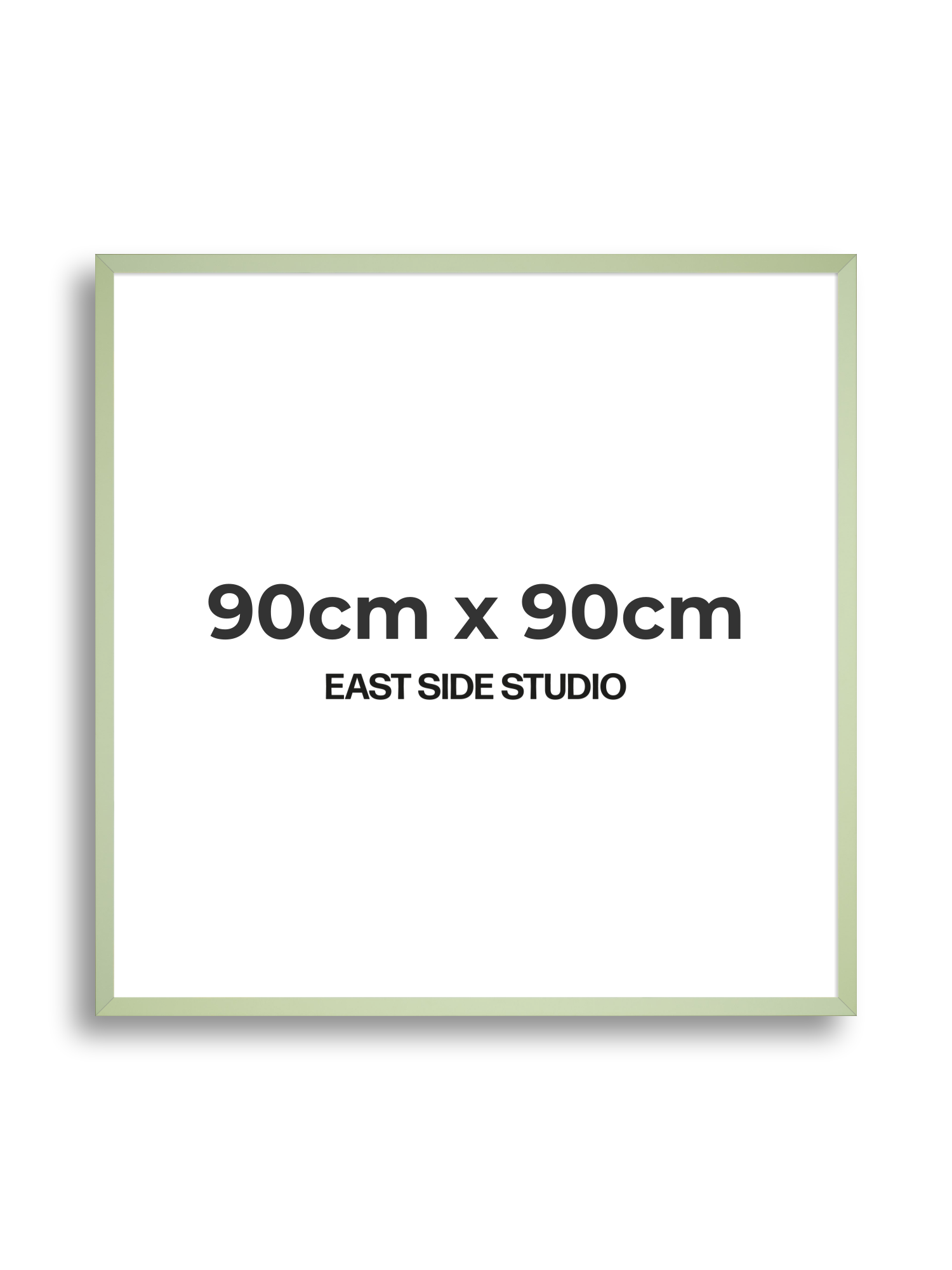 Pistachio Green 90cm x 90cm picture frame