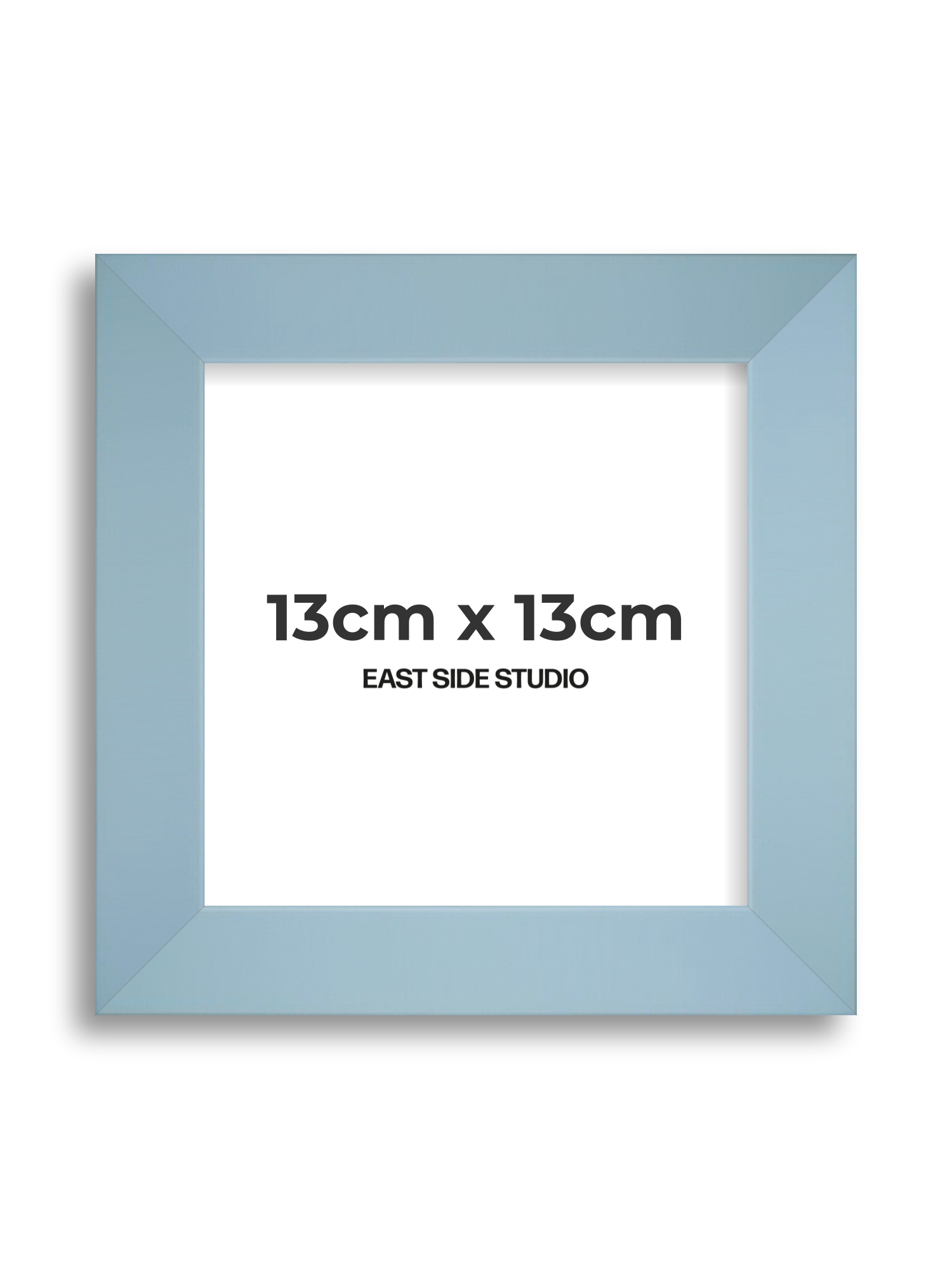 Powder Blue 13cm x 13cm picture frame