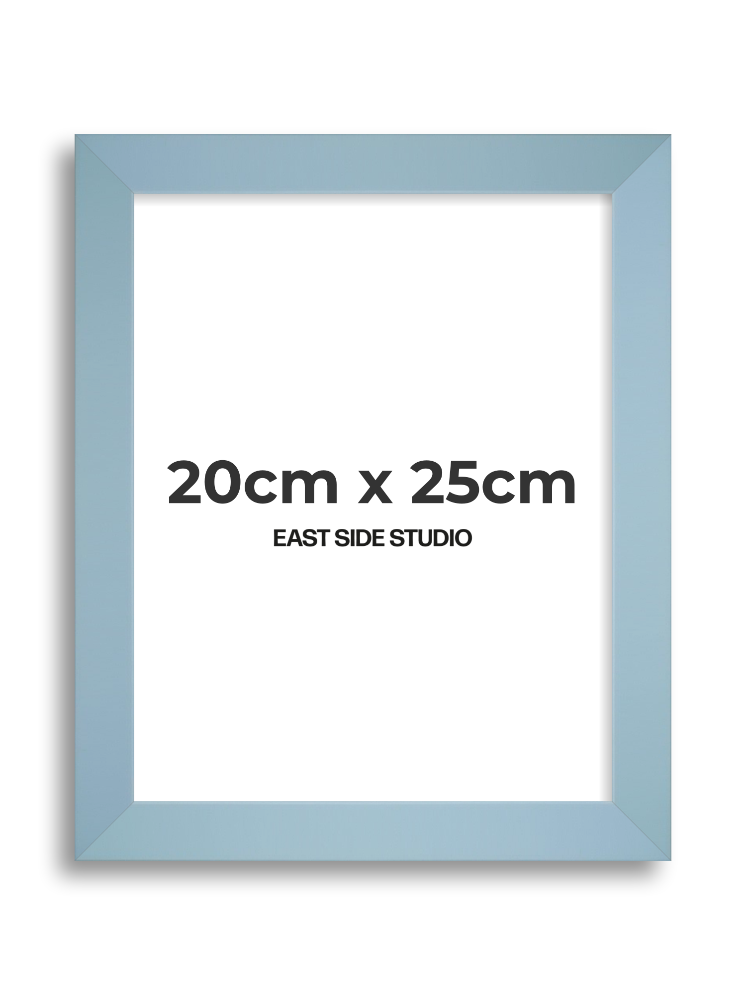 Powder Blue 20cm x 25cm picture frame
