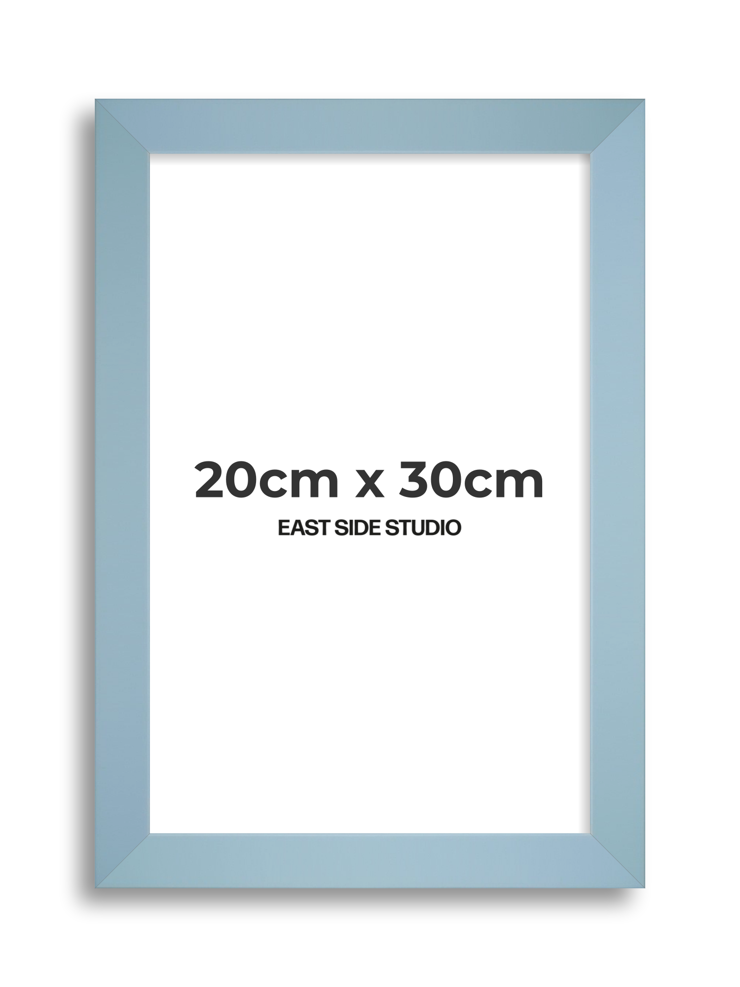 Powder Blue 20cm x 30cm picture frame
