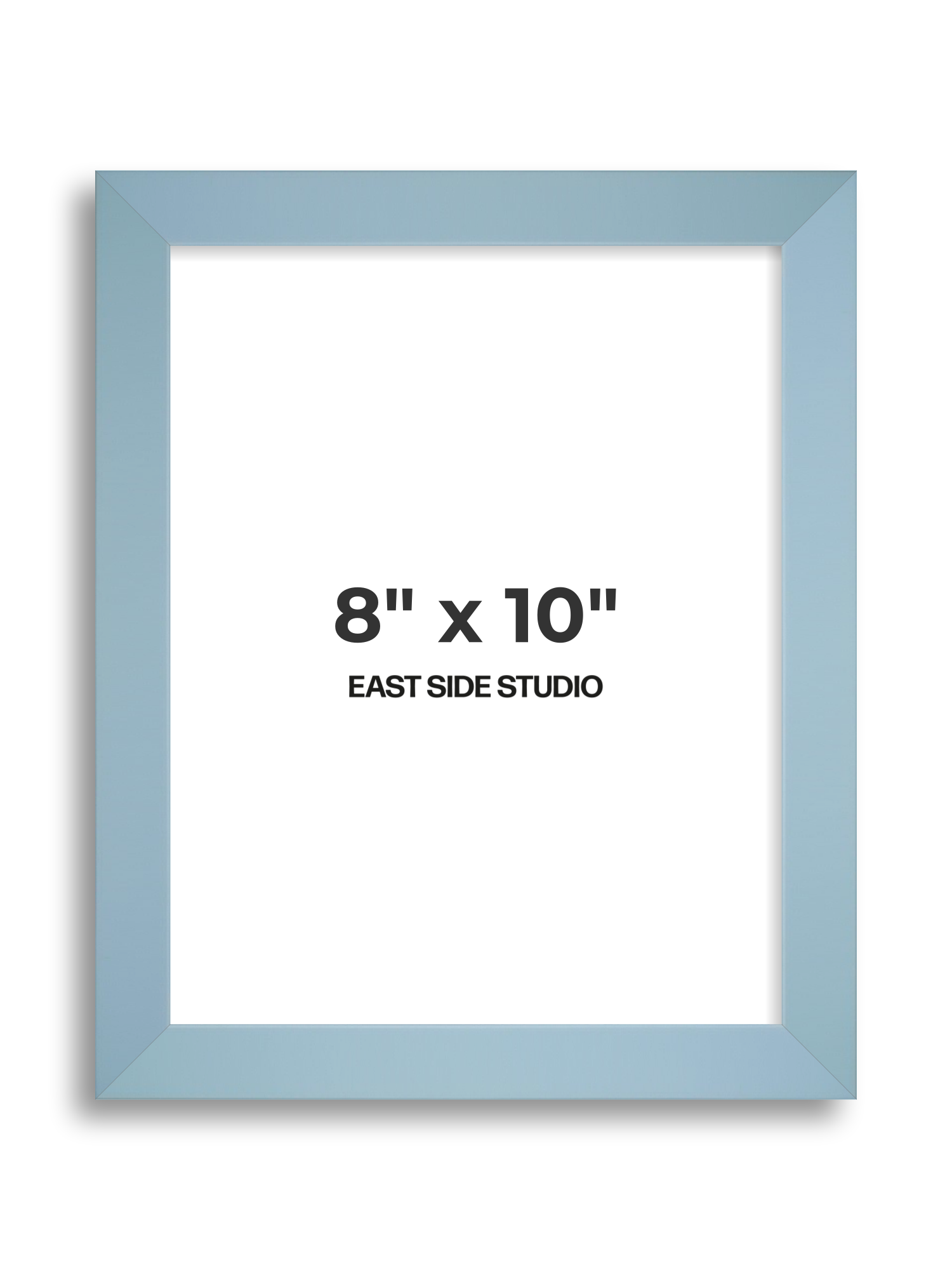 Powder Blue 8" x 10" picture frame