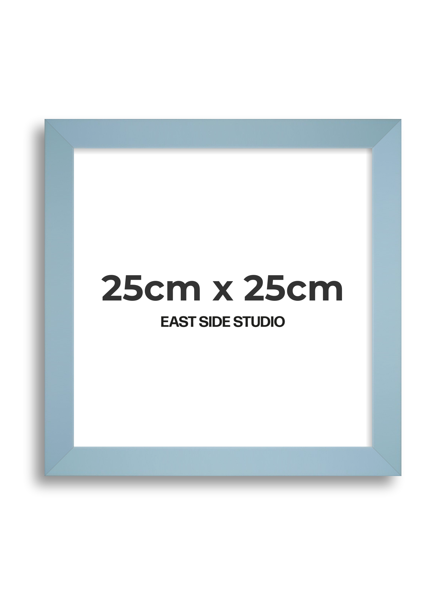 Powder Blue 25cm x 25cm picture frame