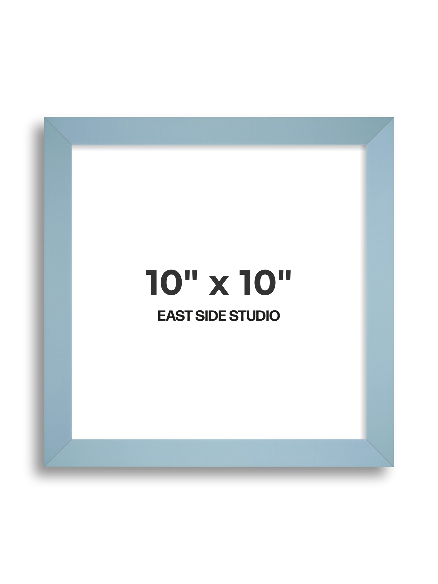 Powder Blue 10" x 10" picture frame