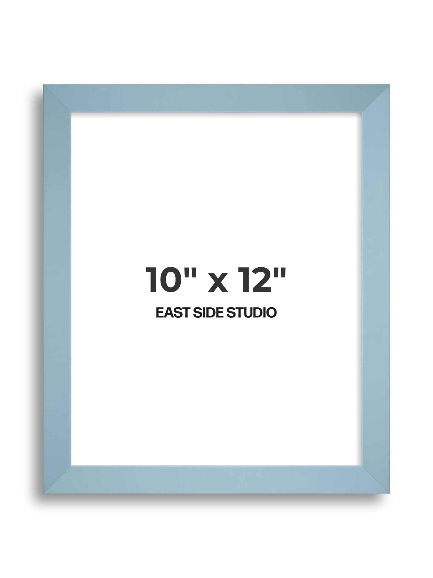 Powder Blue 10" x 12" picture frame