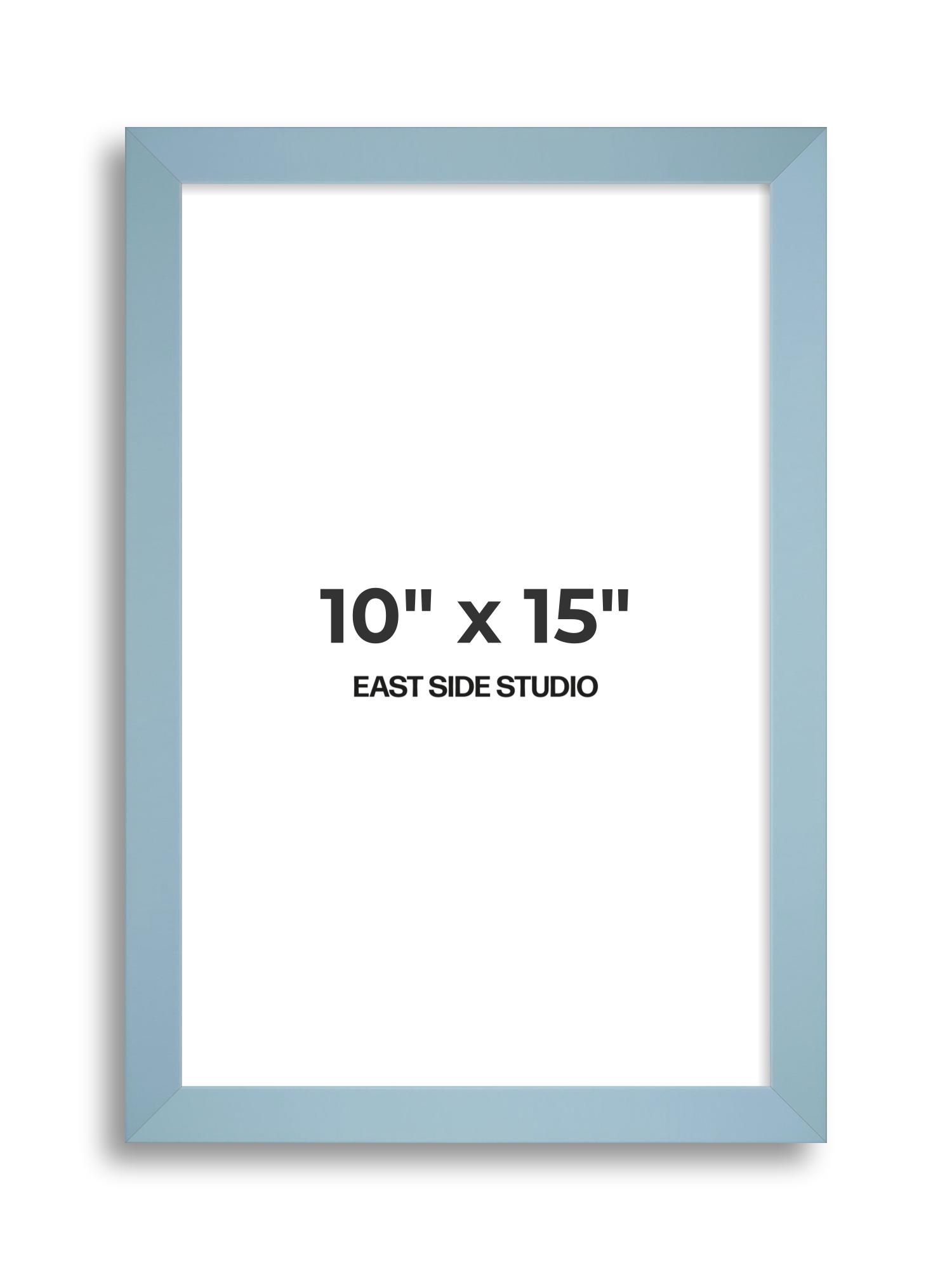 Powder Blue 10" x 15" picture frame