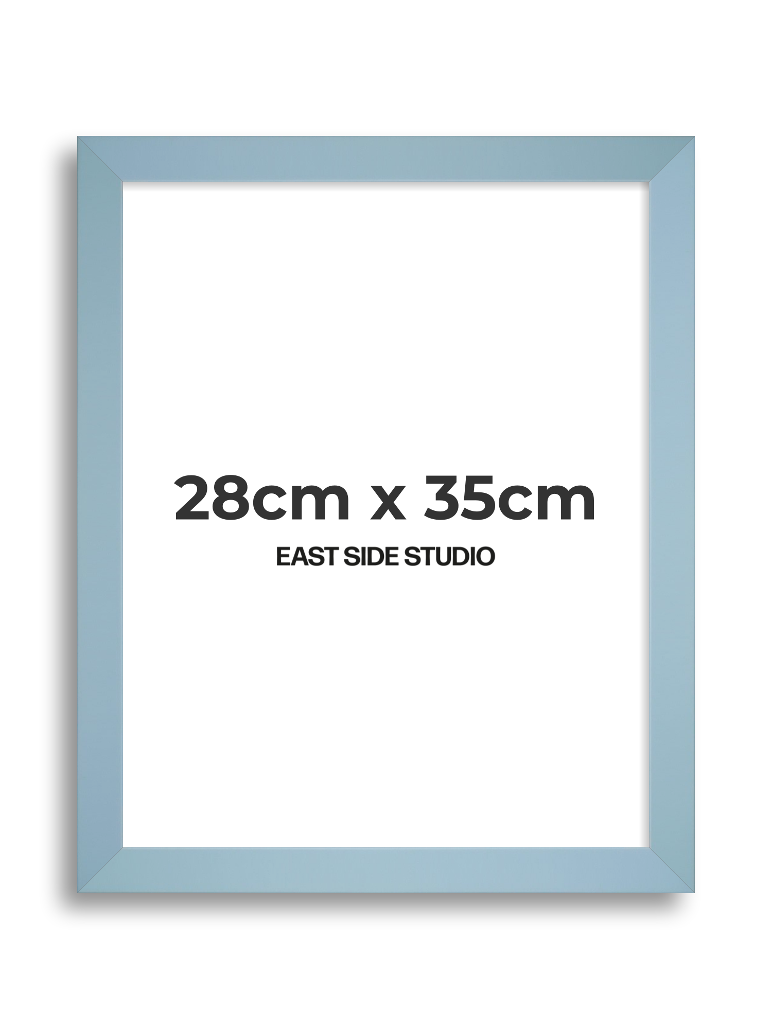Powder Blue 28cm x 35cm picture frame